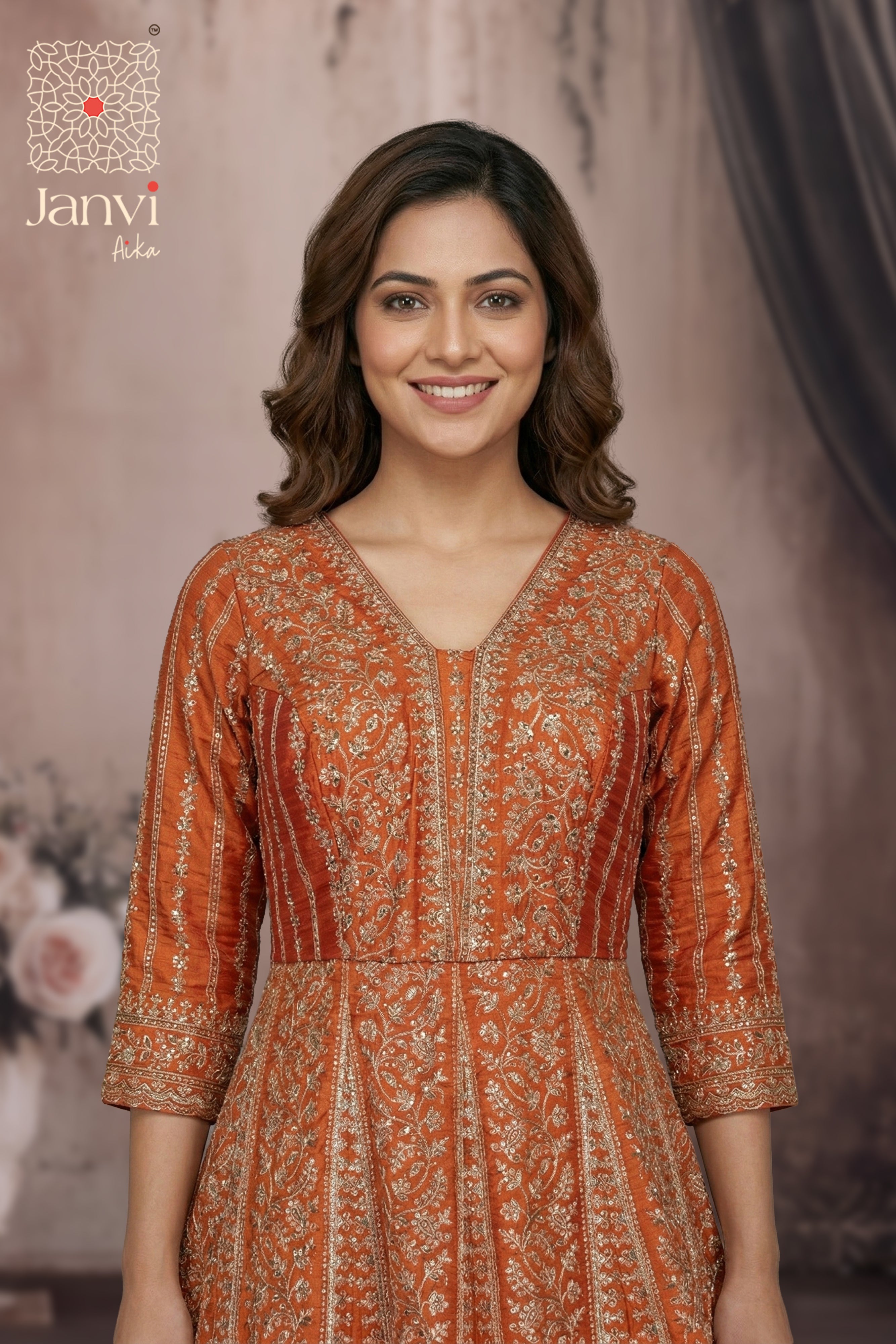 Saffron Heirloom Long Gown