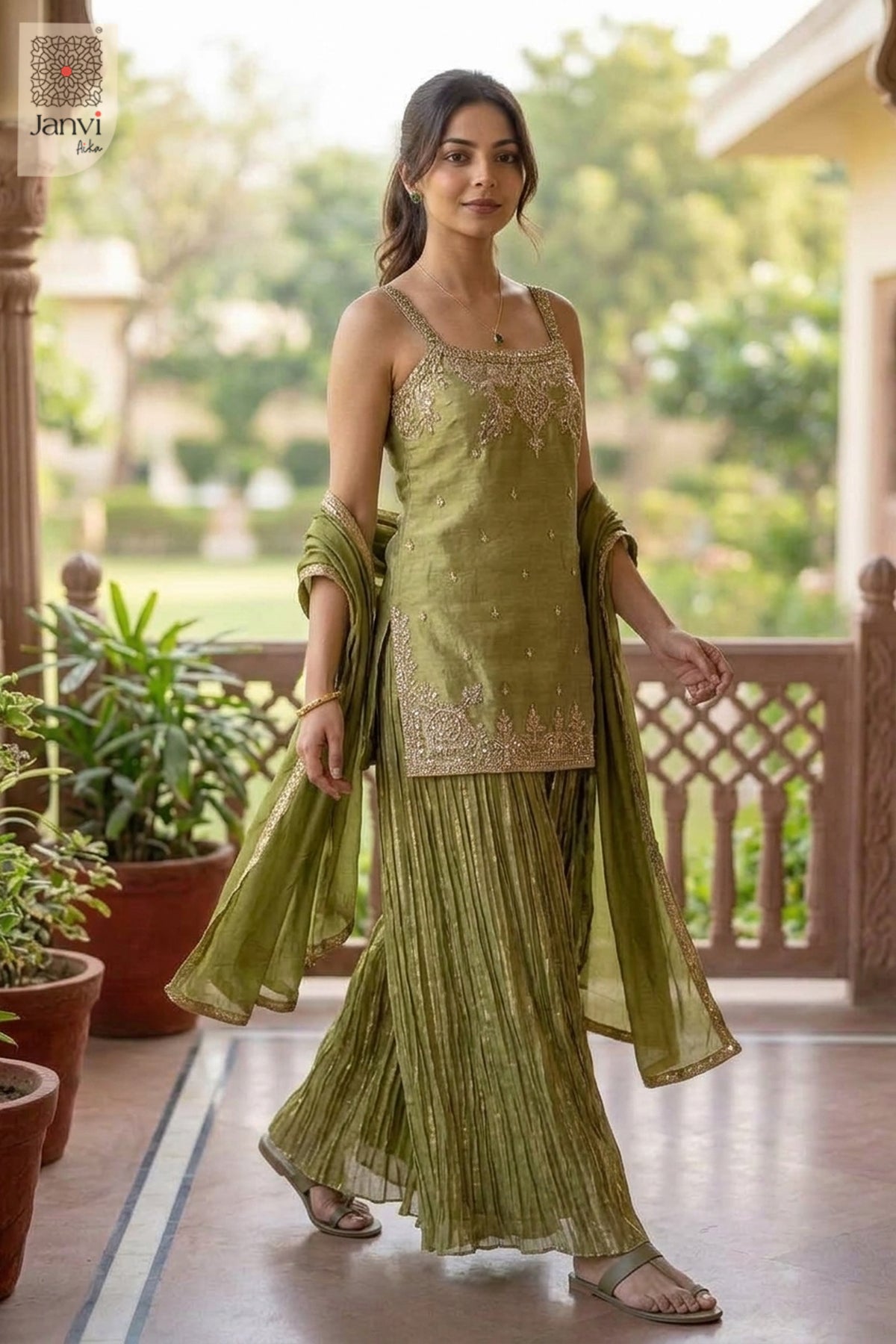 Aveline Grand Festive Sharara