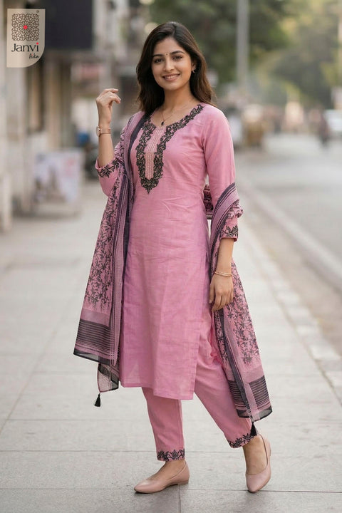 Blush Ebony Elegance
