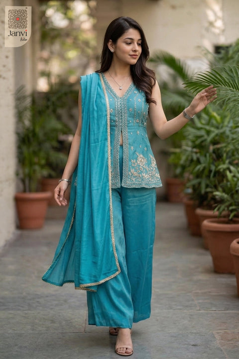Blue Hour Festive Sharara