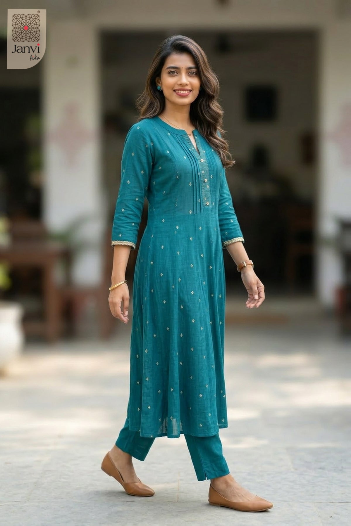 Dainty Dots Teal
