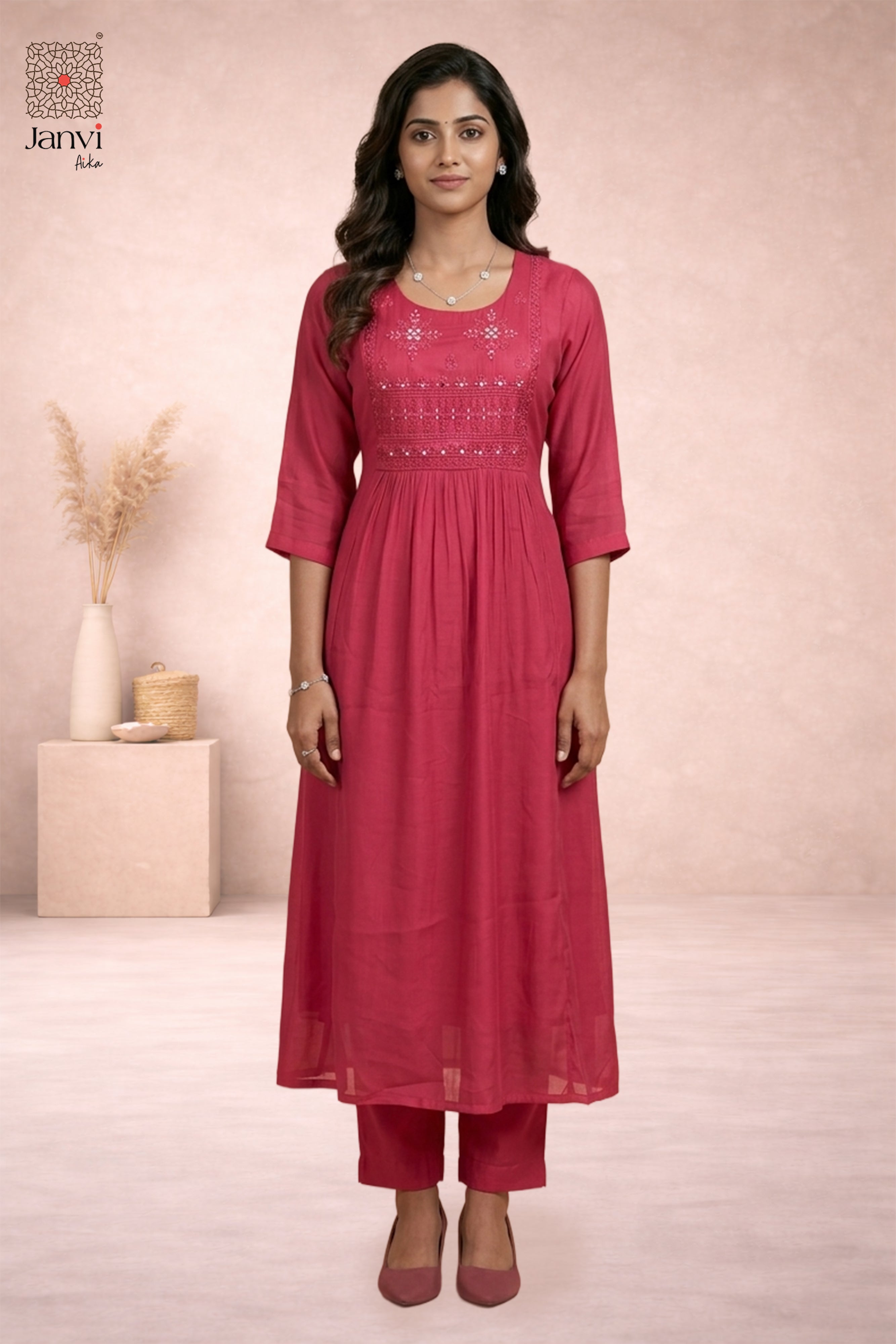 Fuchsia Grace Top
