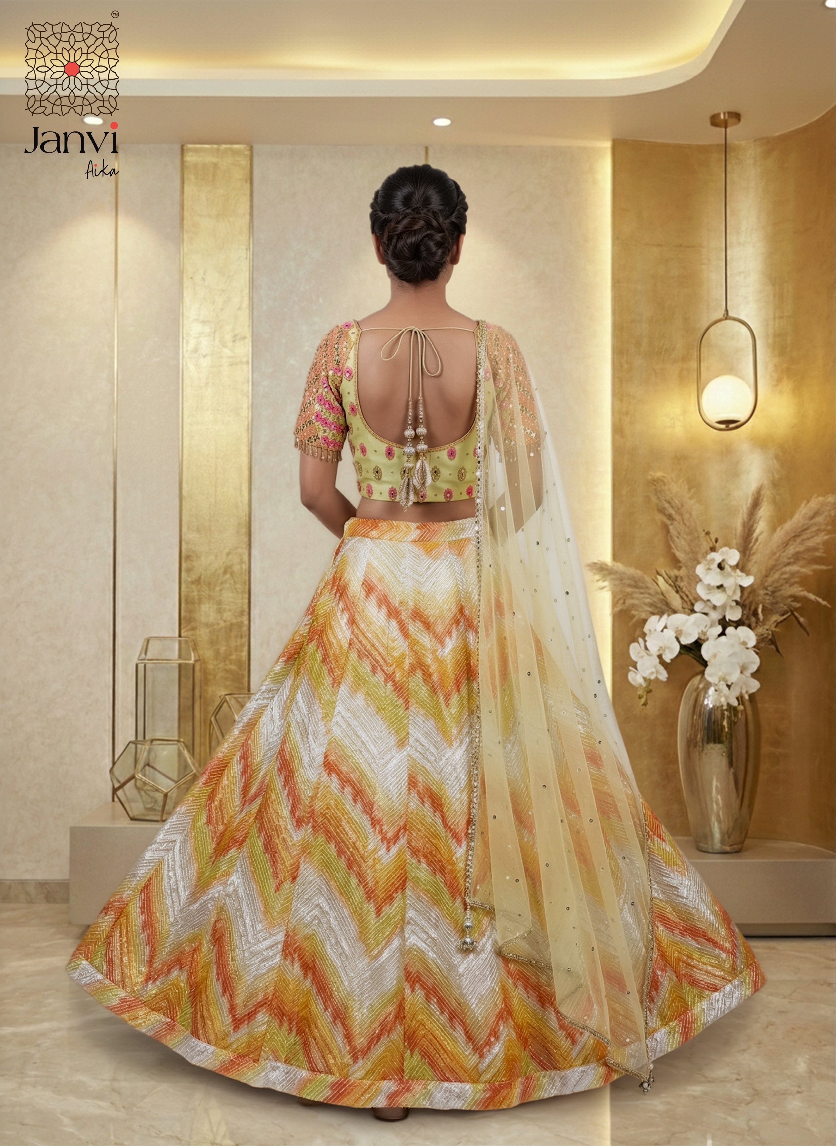 Haldi Haze Lehenga Set