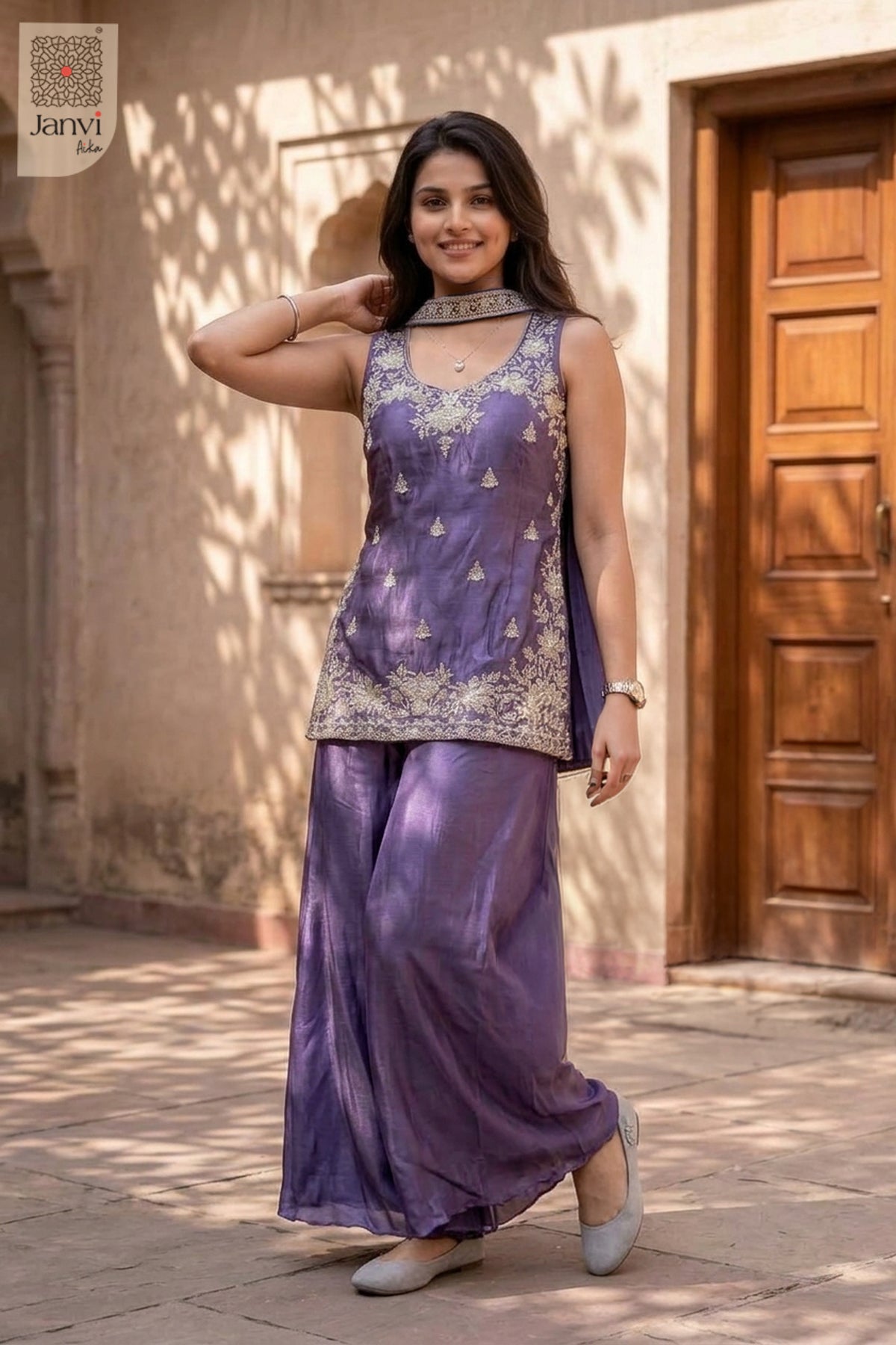 Iris Royale Sharara Set