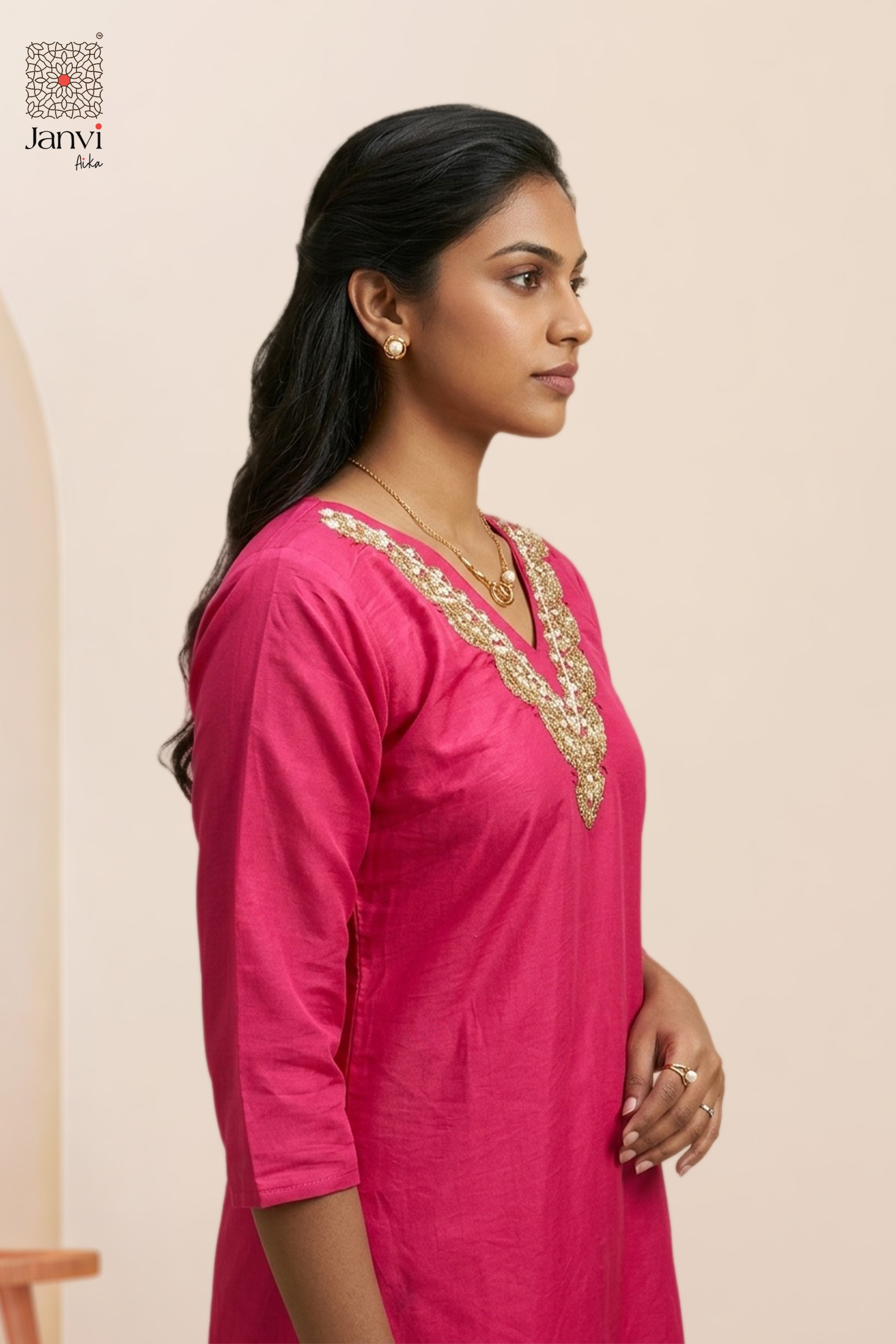 Magenta Mist Chudidhar Set