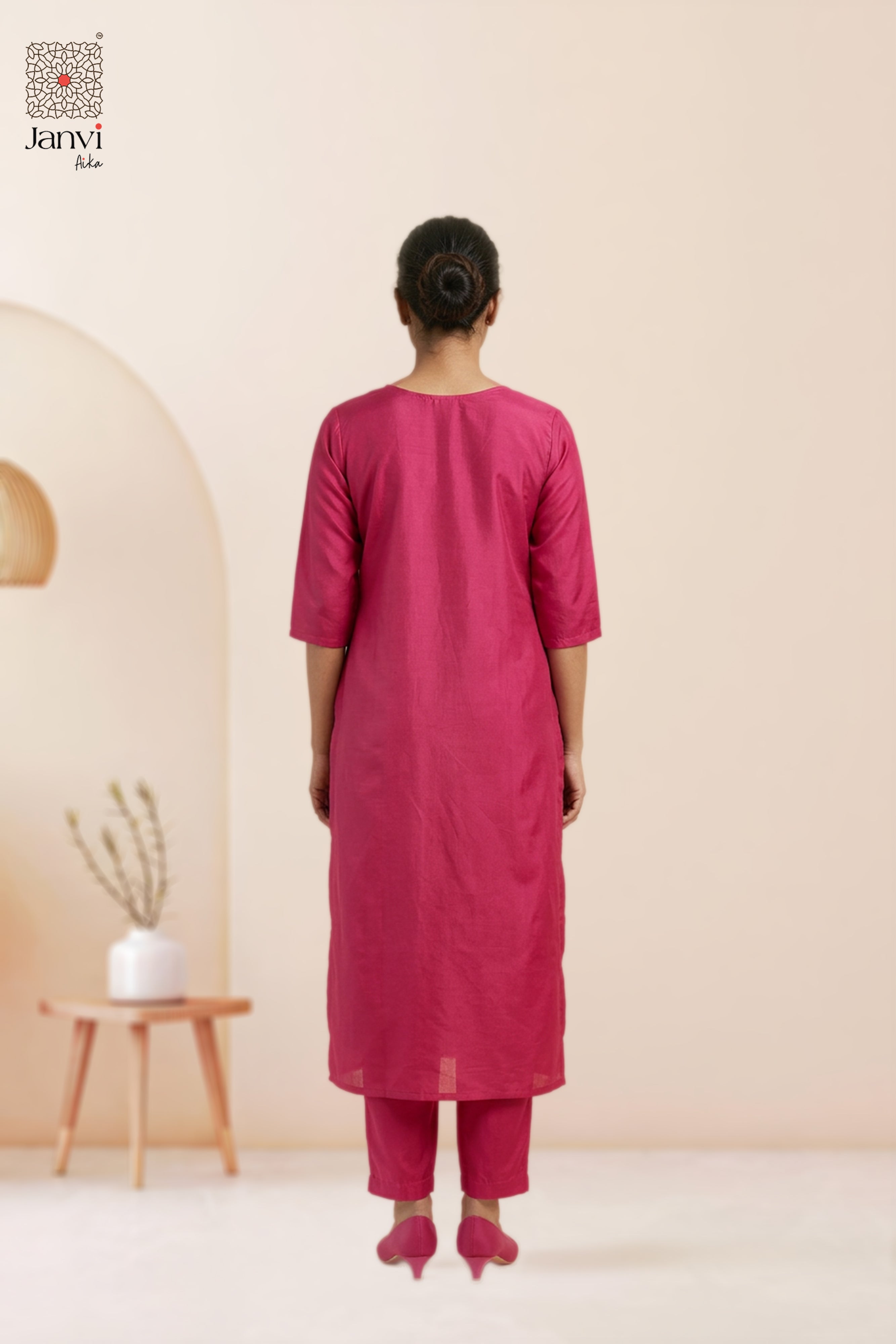 Magenta Mist Chudidhar Set