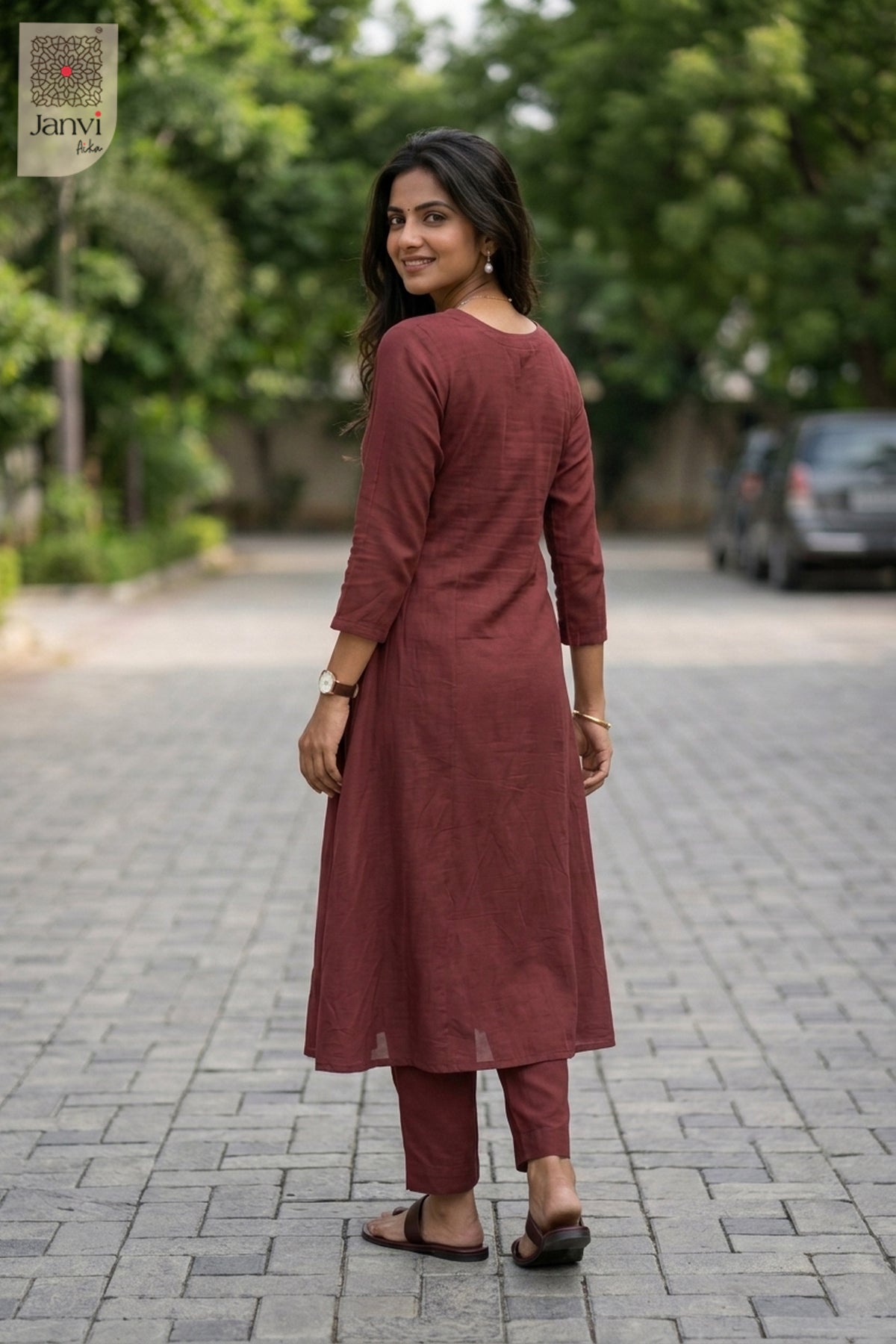 Mauve Elegance Top
