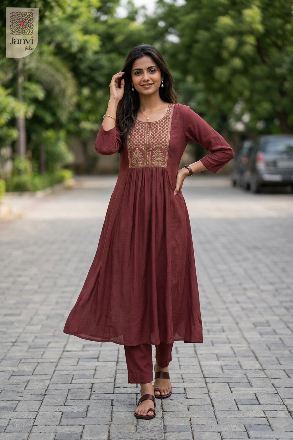 Mauve Elegance Top
