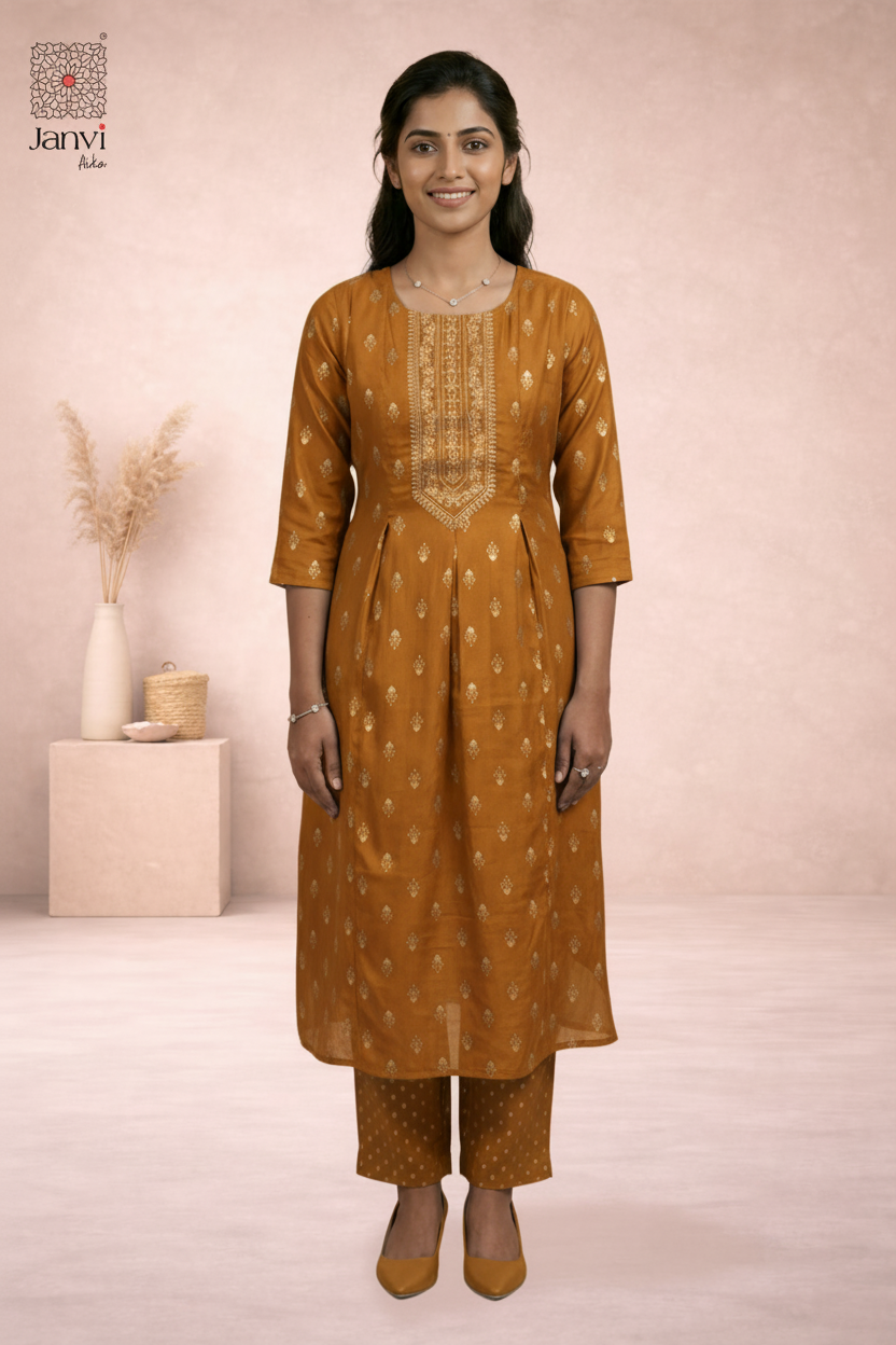 Mustard Bloom Top