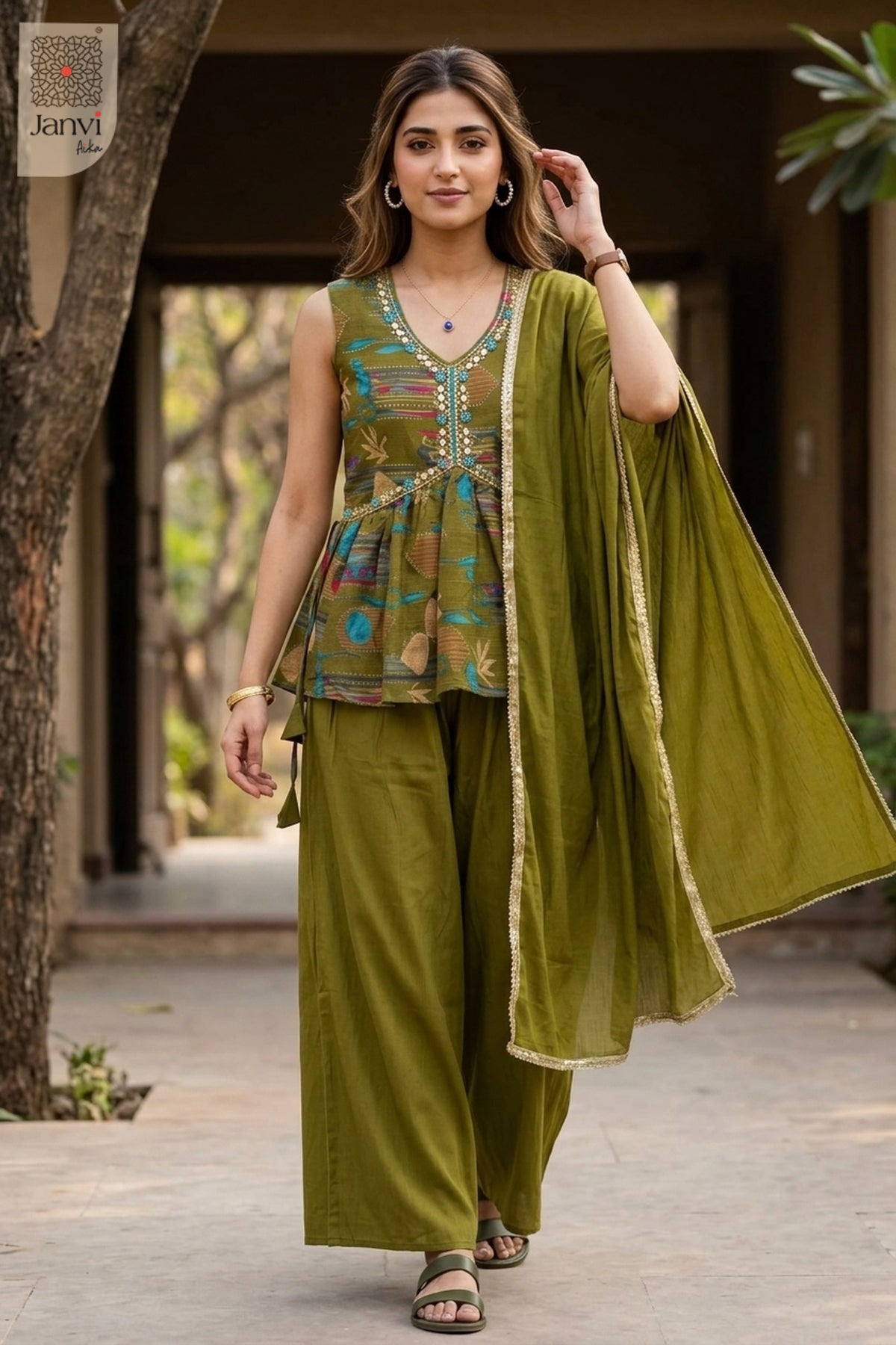 Nitya Party Wear Sharara