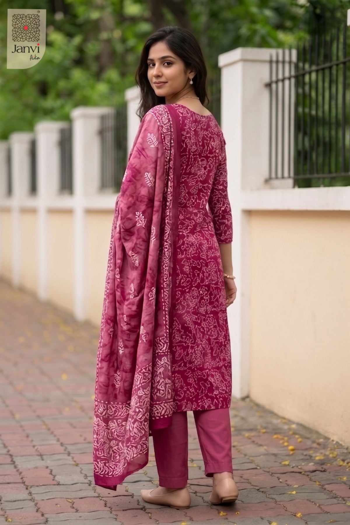 Pink Batik