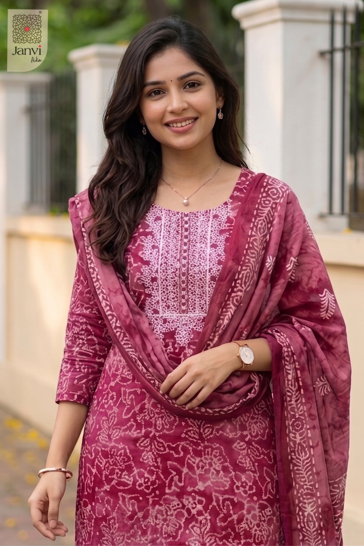 Pink Batik