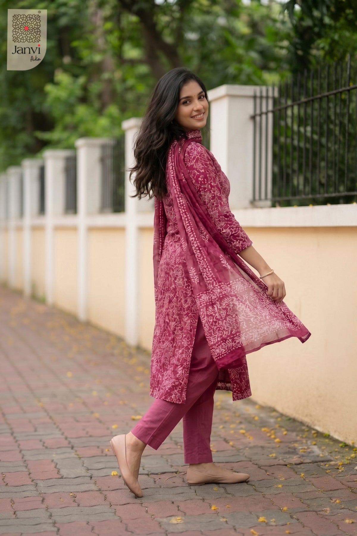 Pink Batik