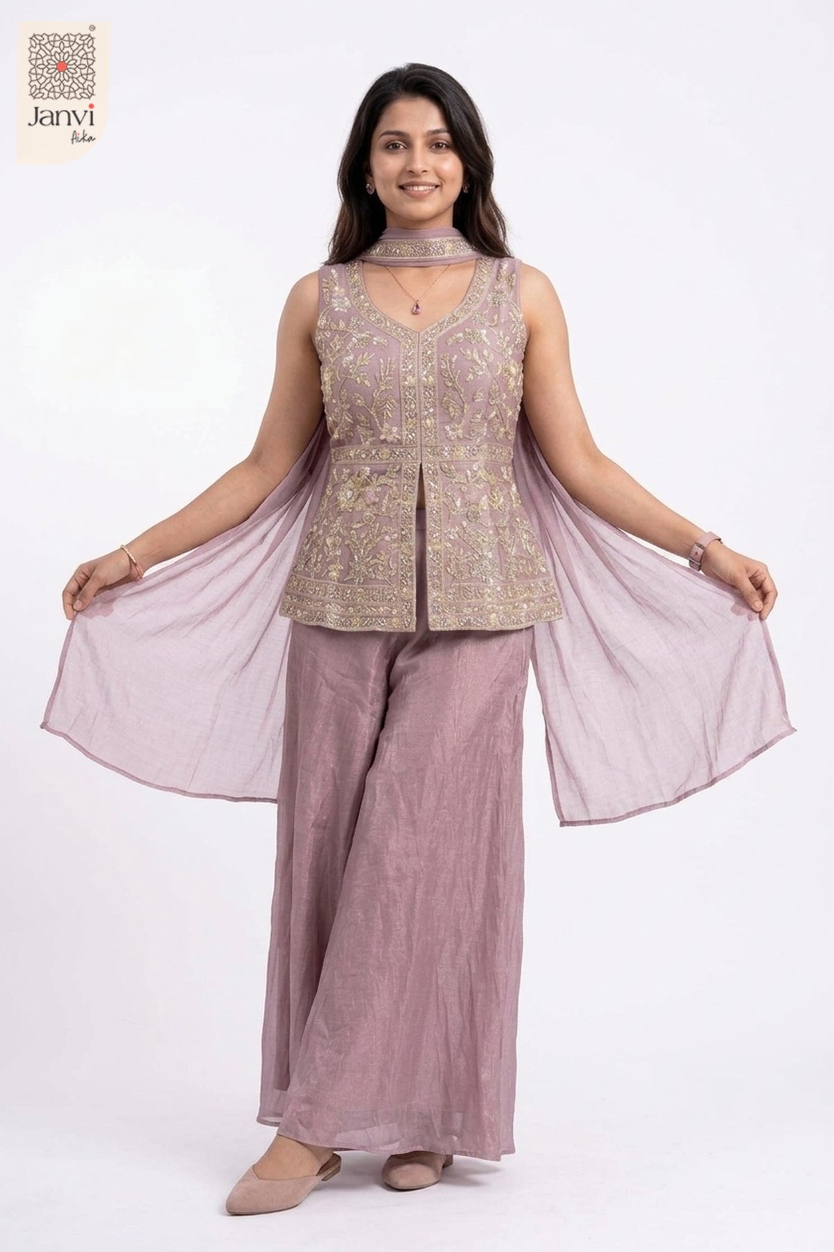 Petal Story Sharara Set