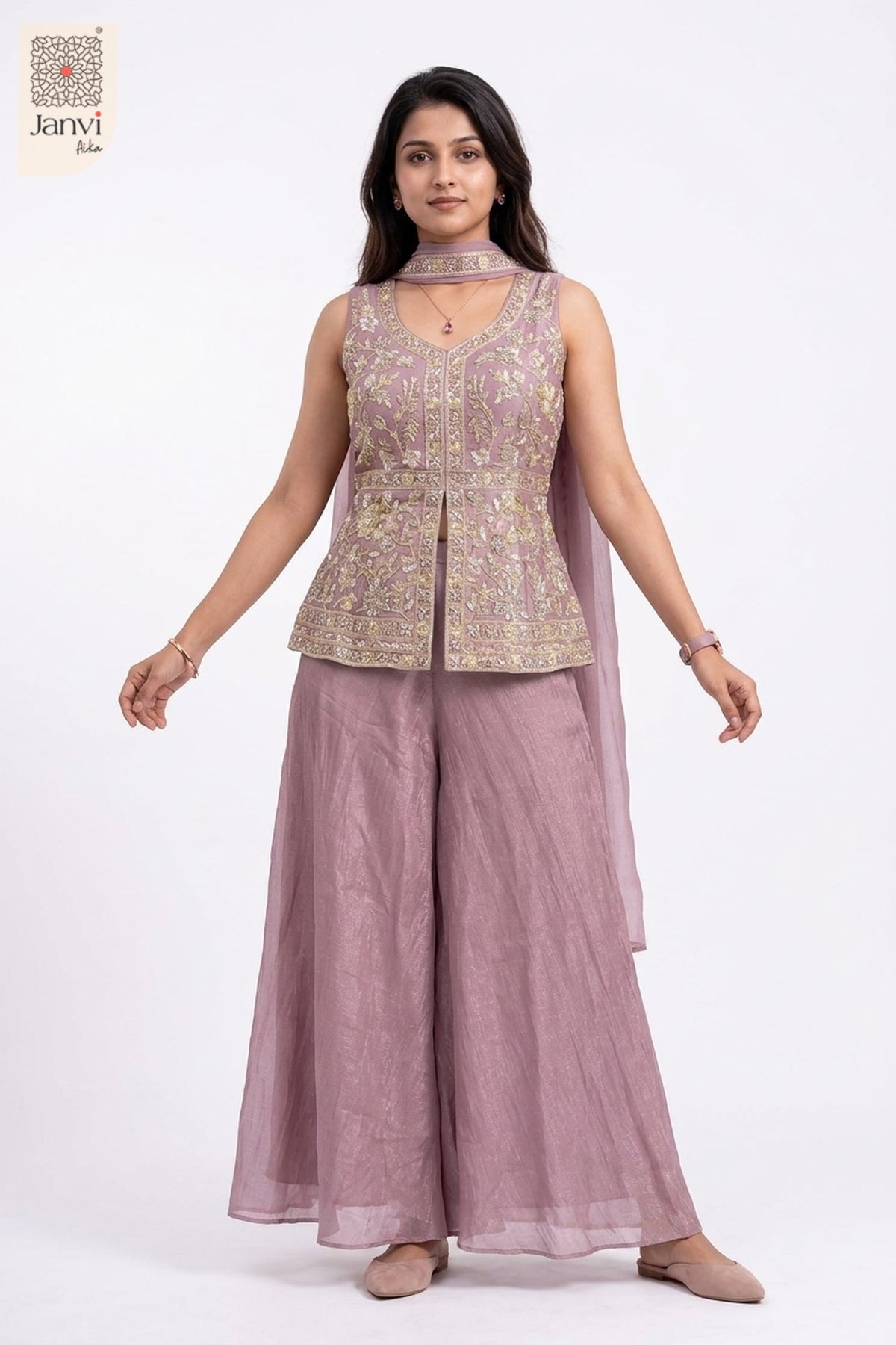 Petal Story Sharara Set