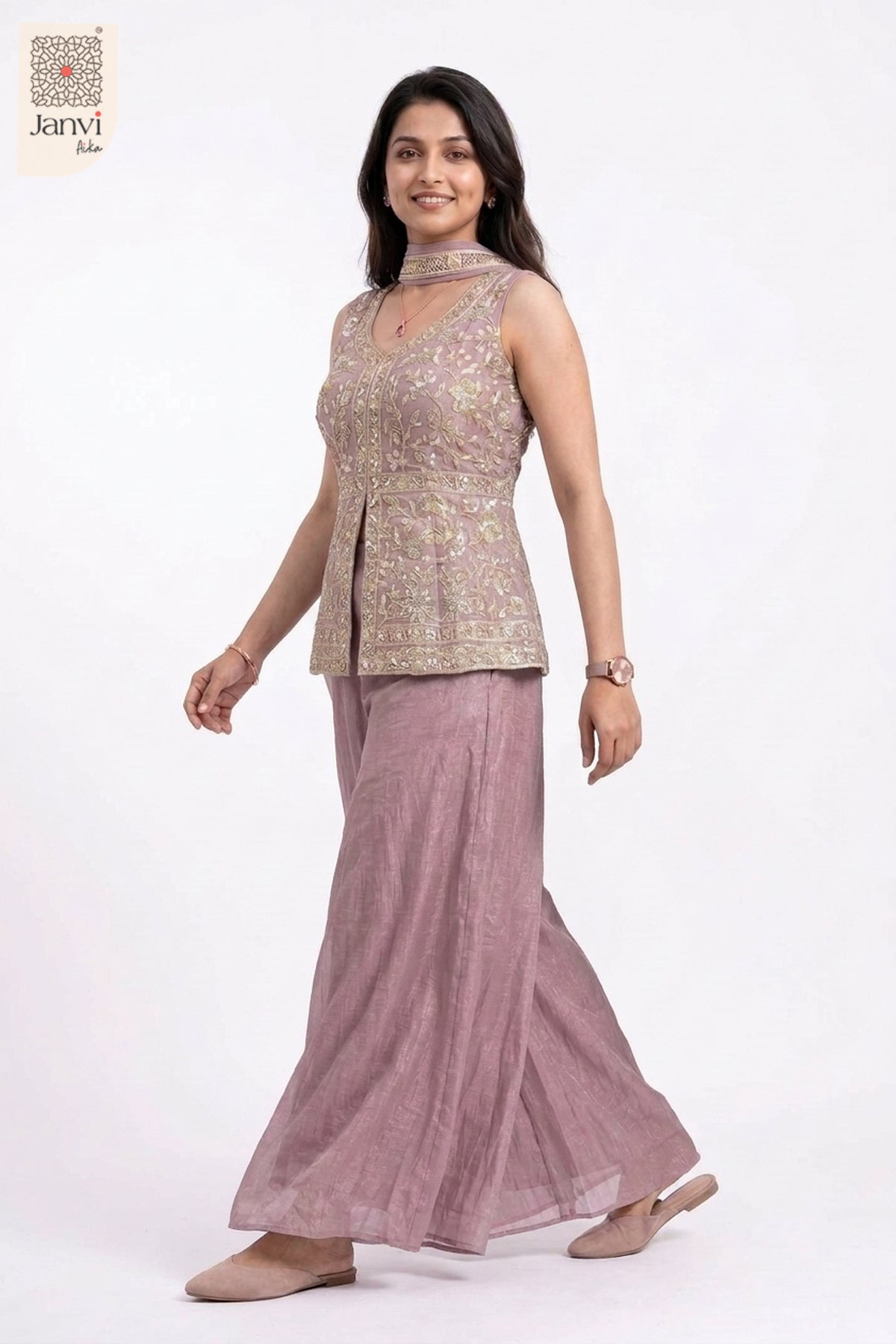 Petal Story Sharara Set