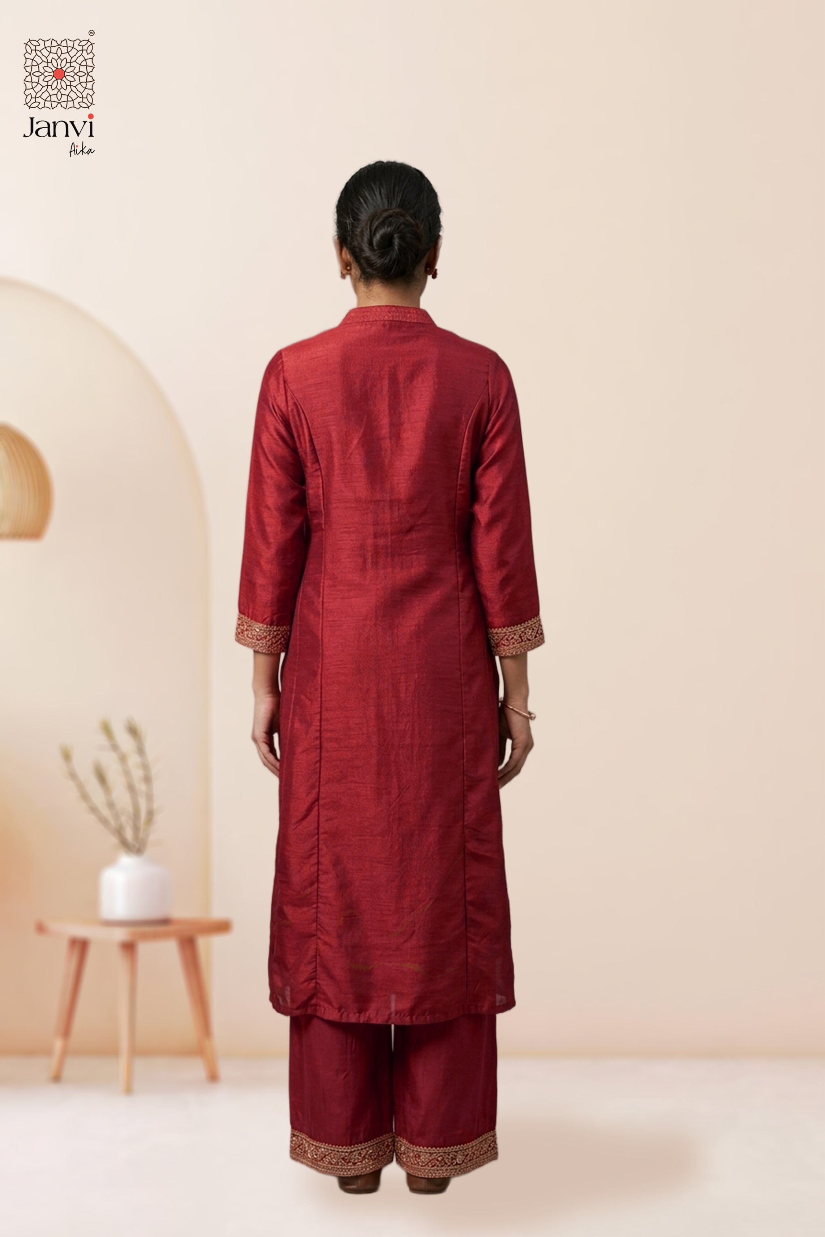 Rustic Gold Chudidhar Set