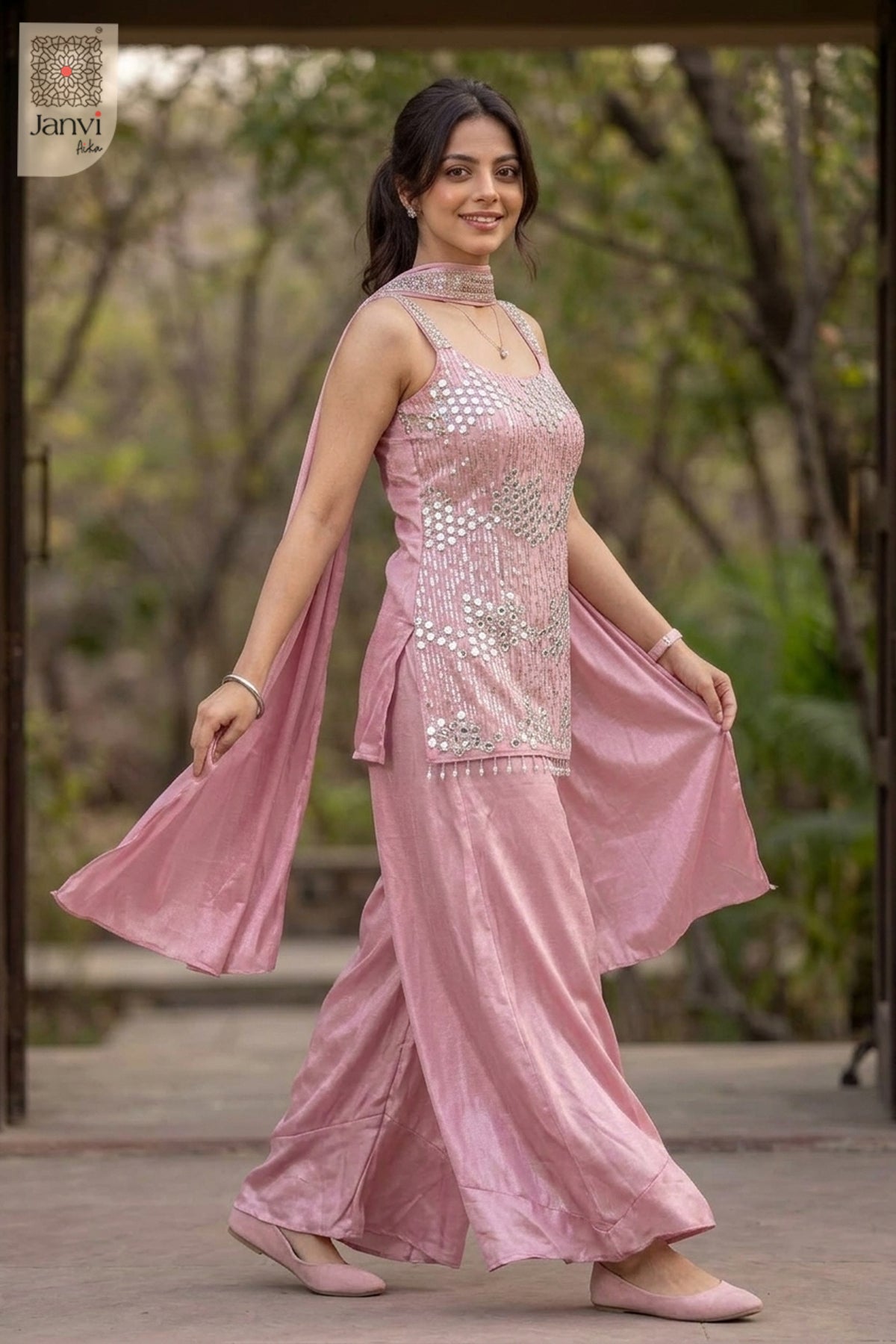 Ruby Rush Sharara Set