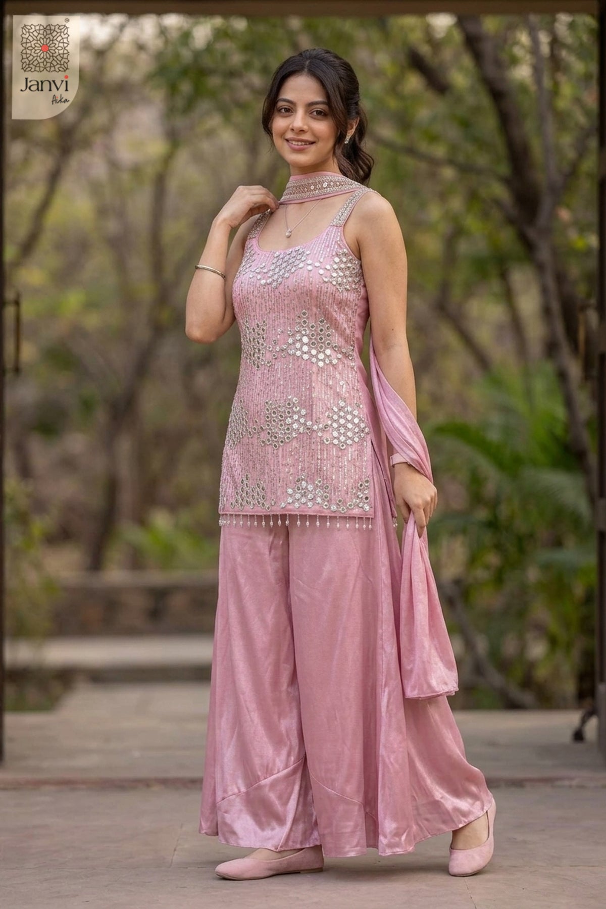 Ruby Rush Sharara Set