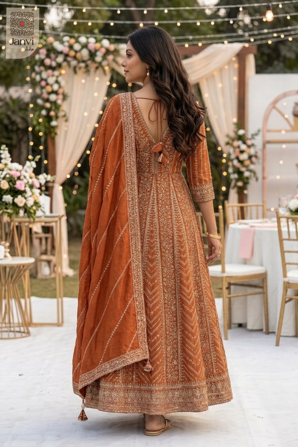 Saffron Heirloom Long Gown