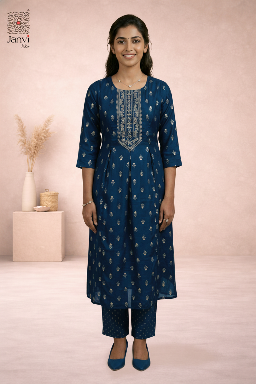 Sapphire Charm Top