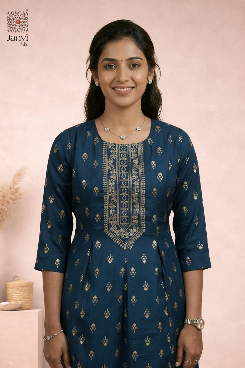 Sapphire Charm Top