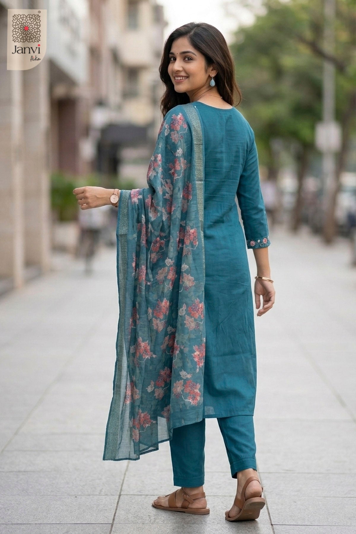 Teal Blossom