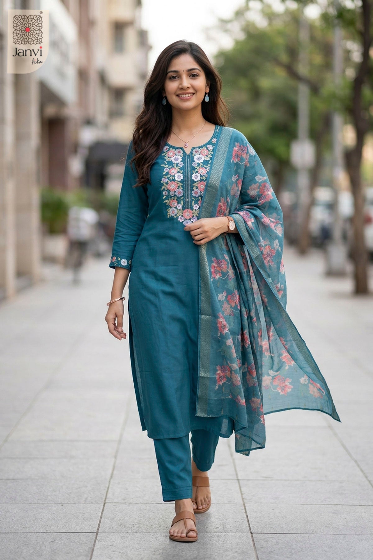 Teal Blossom