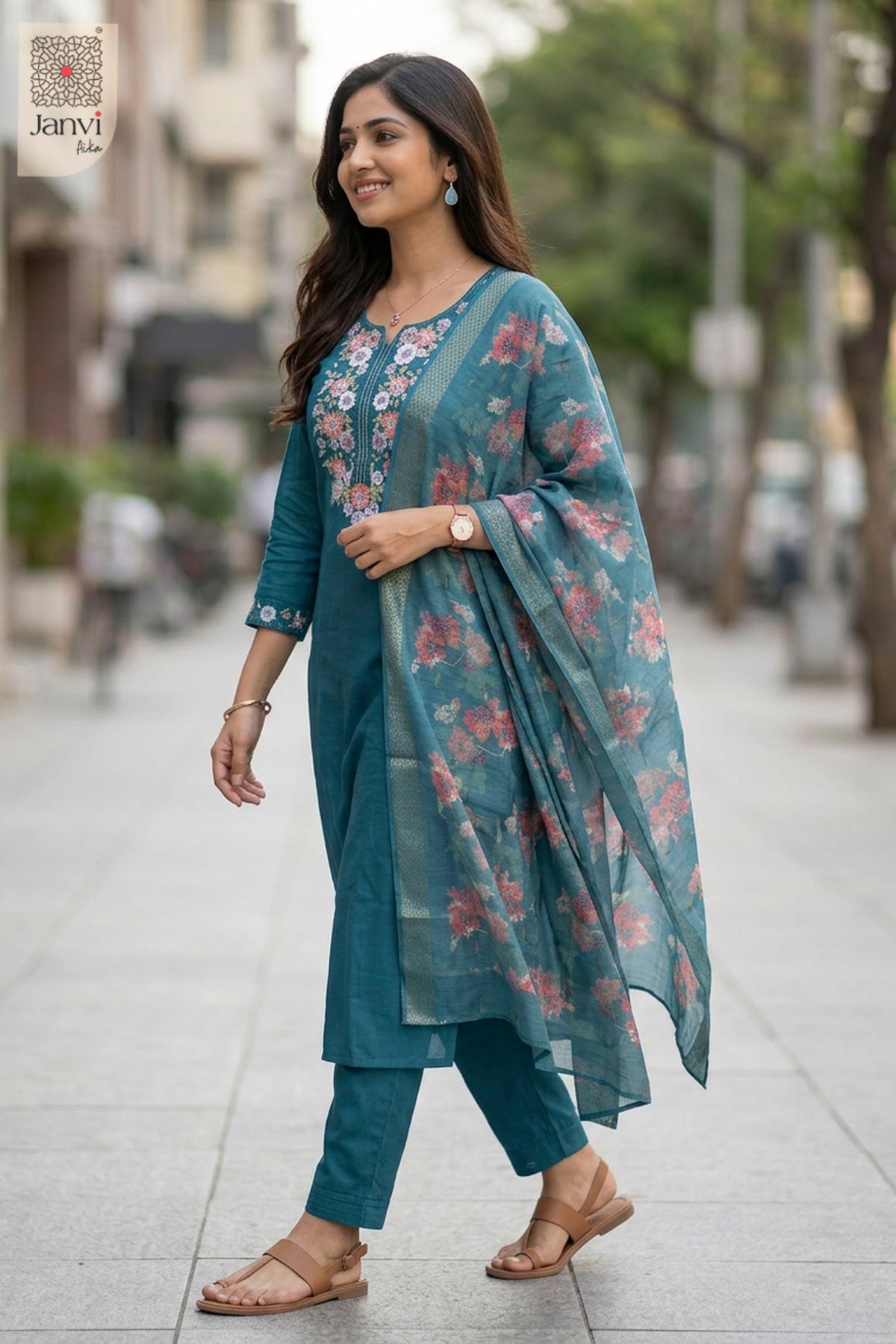 Teal Blossom
