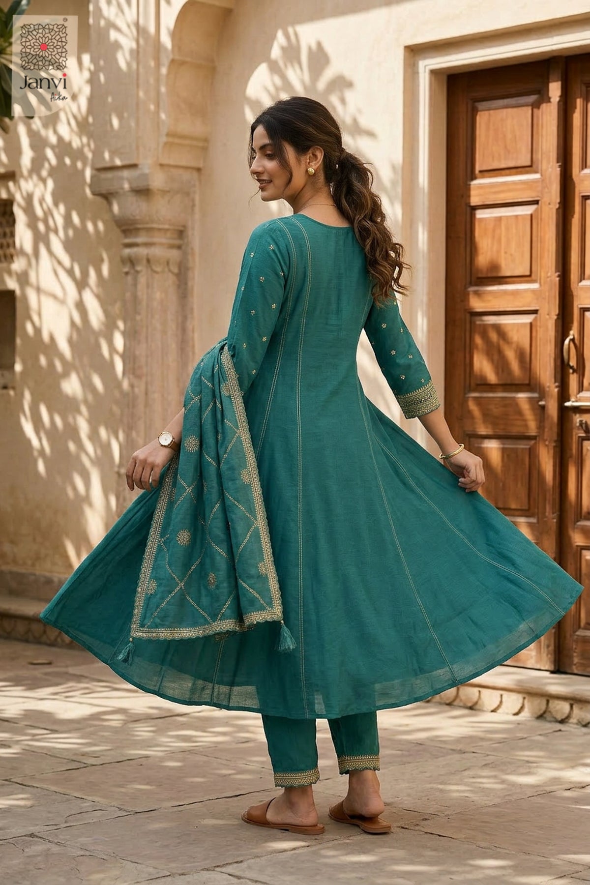 Tharaneela Anarkali Dress
