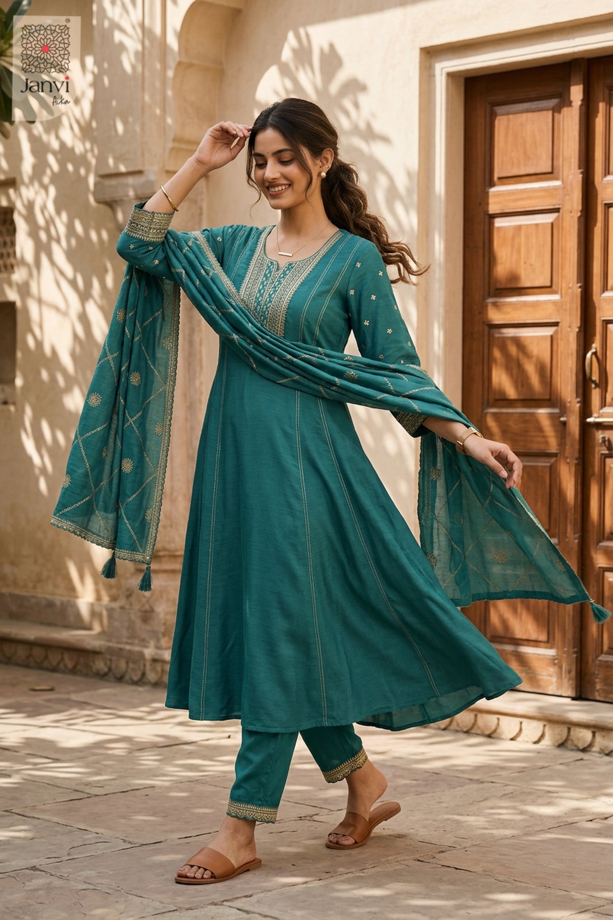 Tharaneela Anarkali Dress