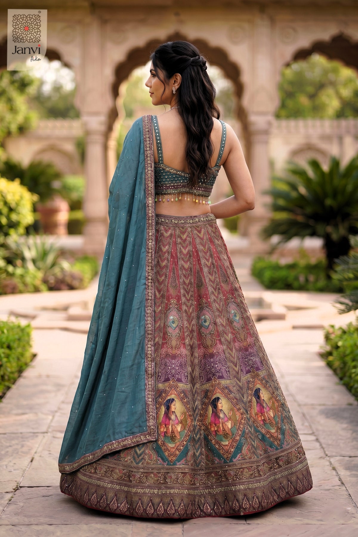 The Noor Jahan Heritage Lehenga Set