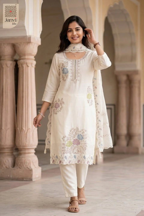 The Pearl Palace Floral Kurta