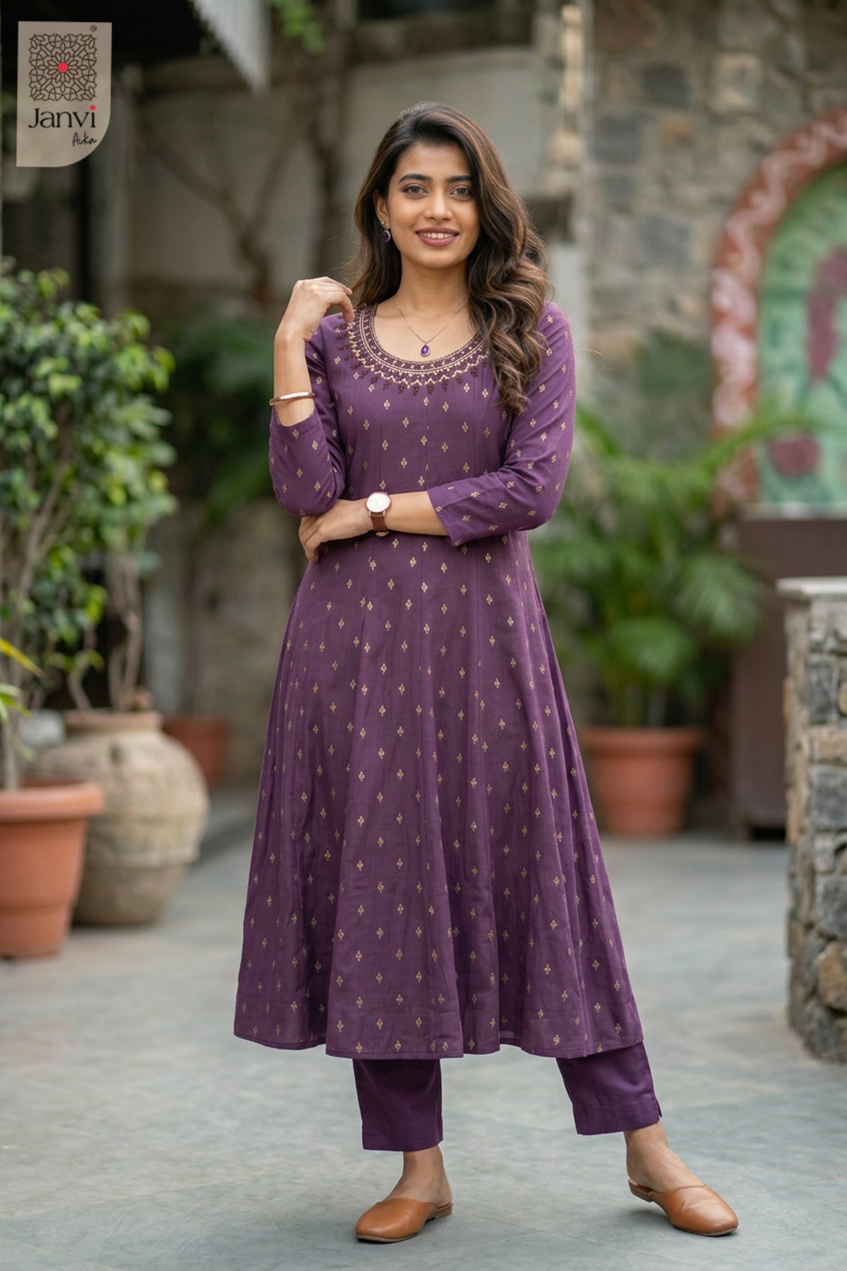 Wine Blossom Top