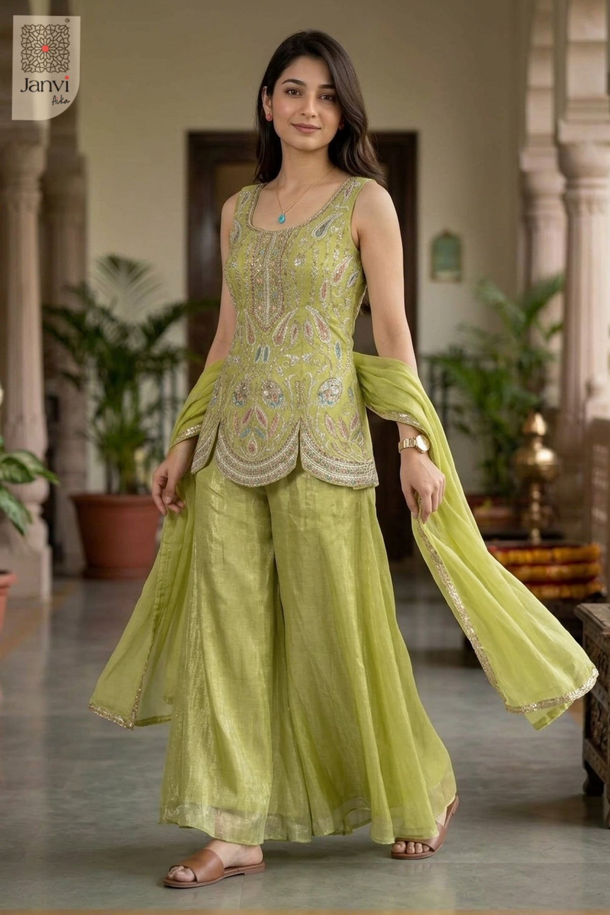 Mehfil Muse Sharara Set