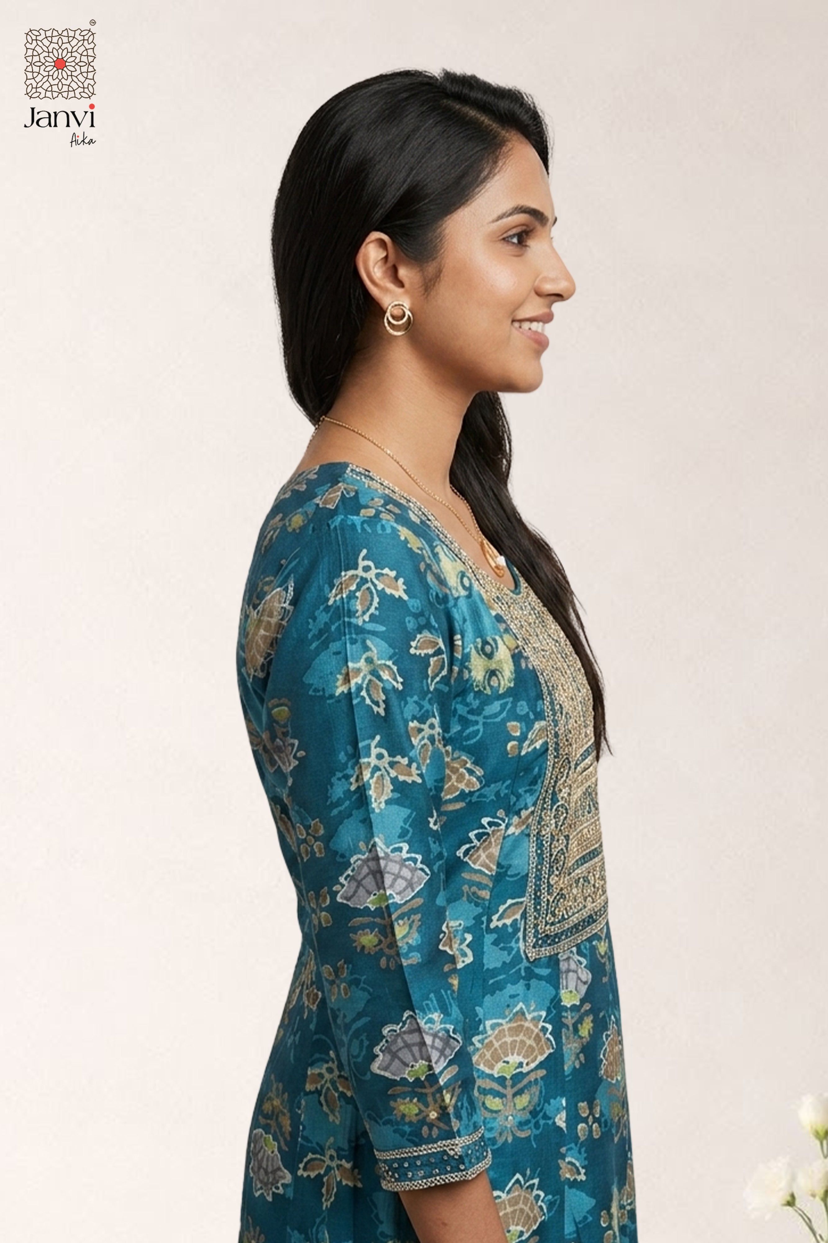 Azure Bloom Top