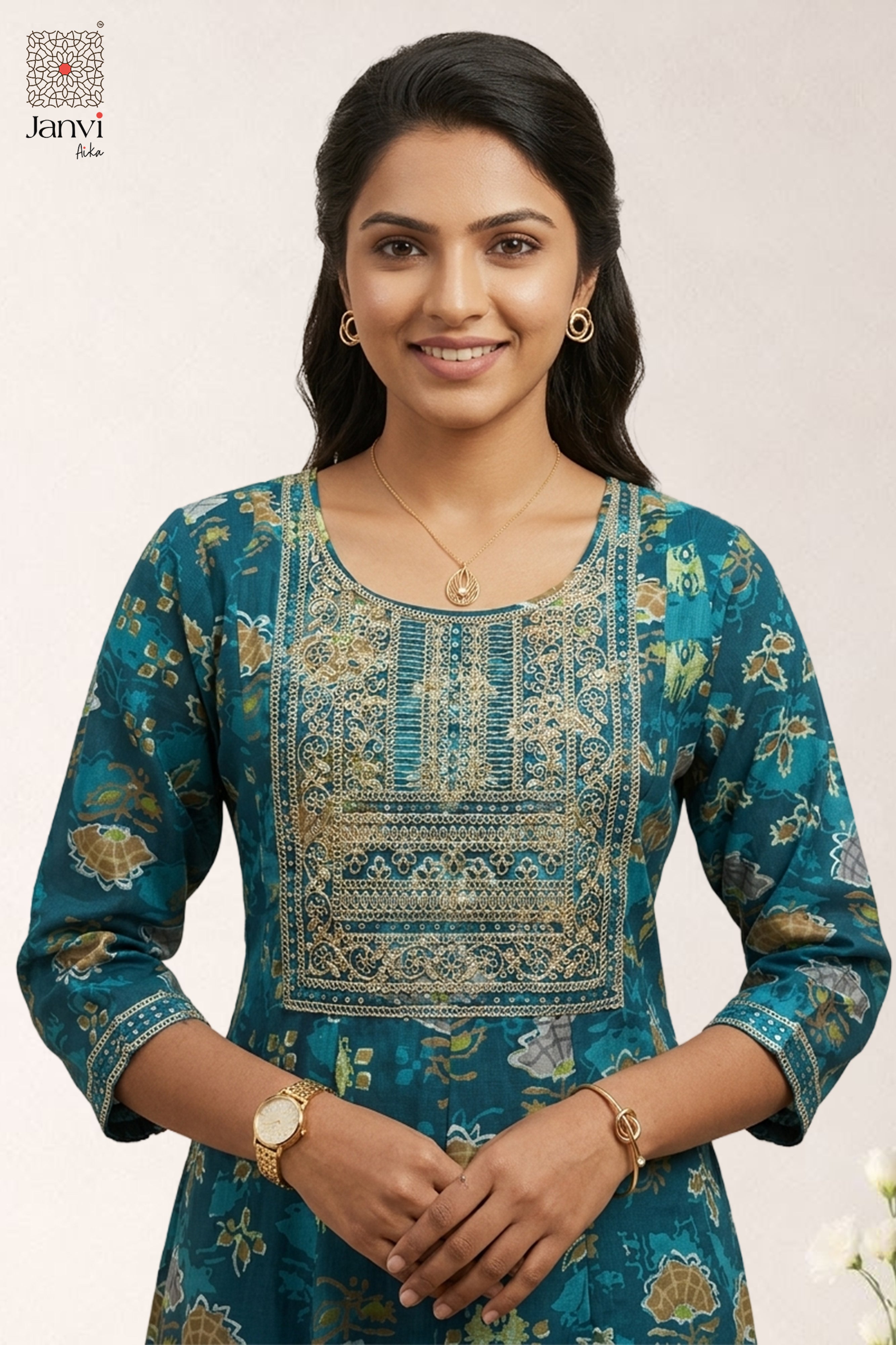 Azure Bloom Top