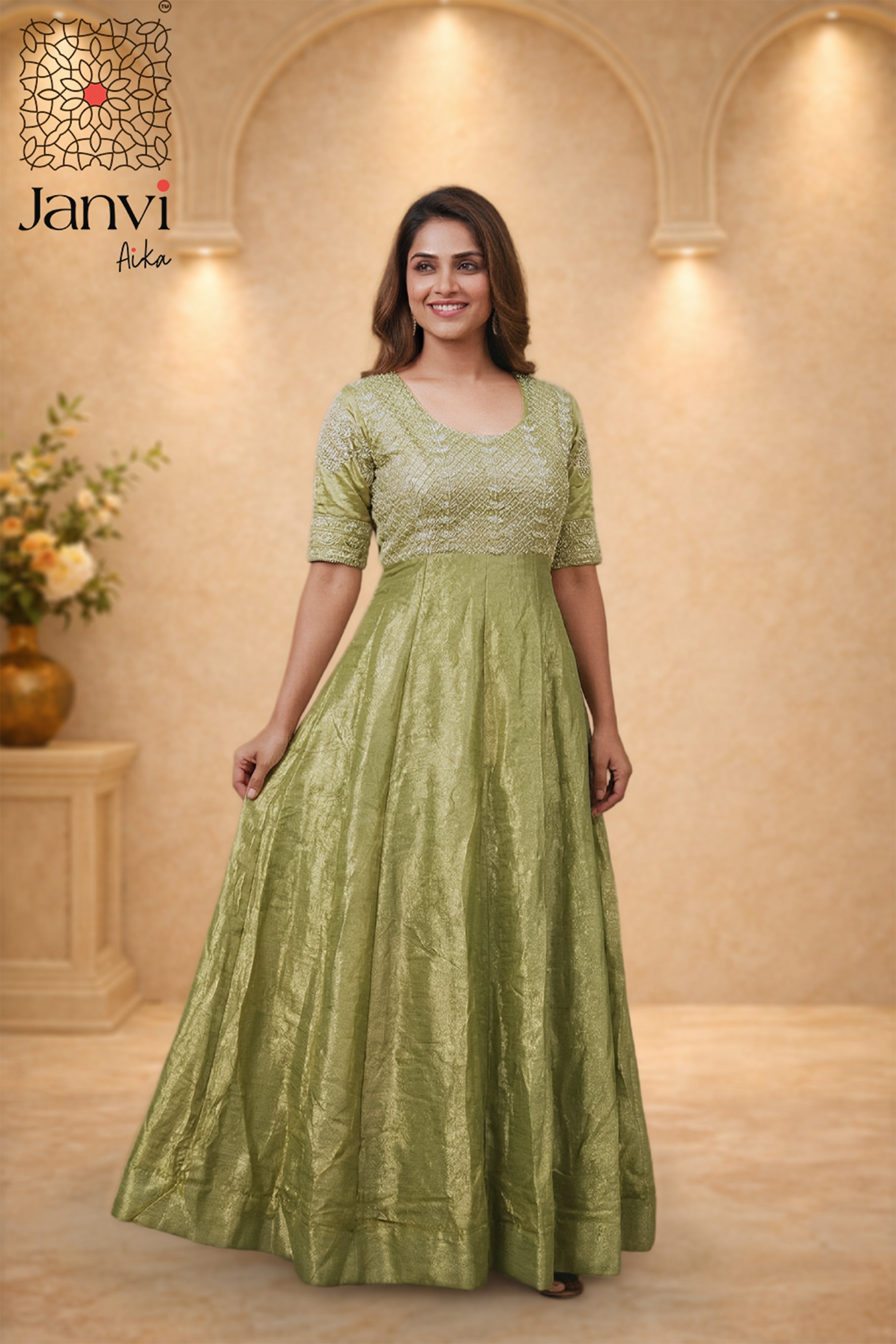 Aranya Grace Anarkali Dress