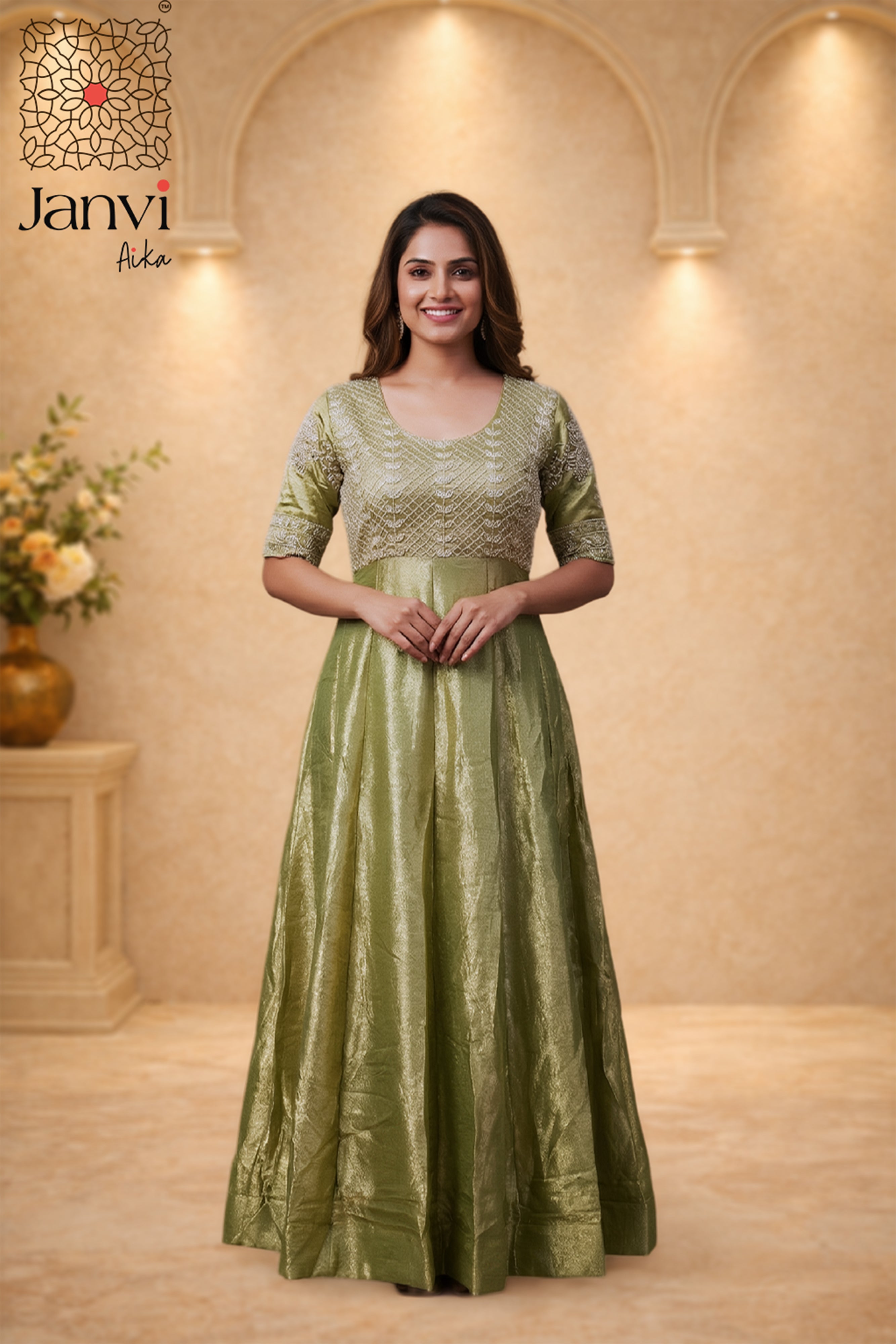 Aranya Grace Anarkali Dress