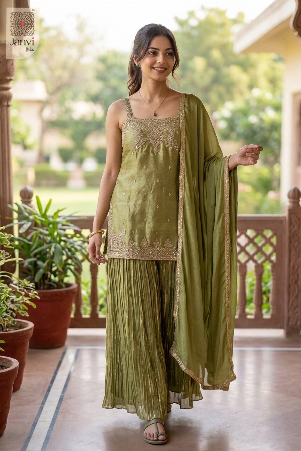 Aveline Grand Festive Sharara