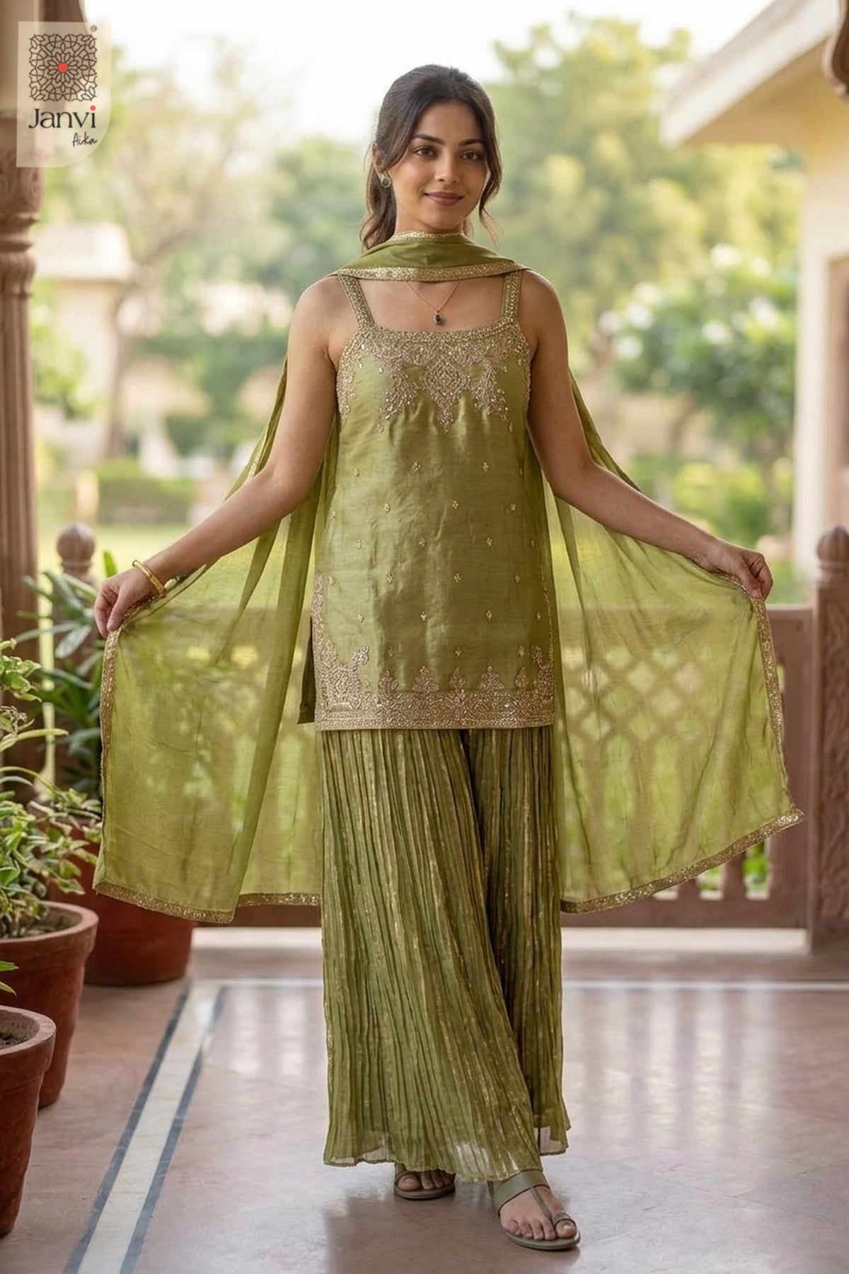 Aveline Grand Festive Sharara