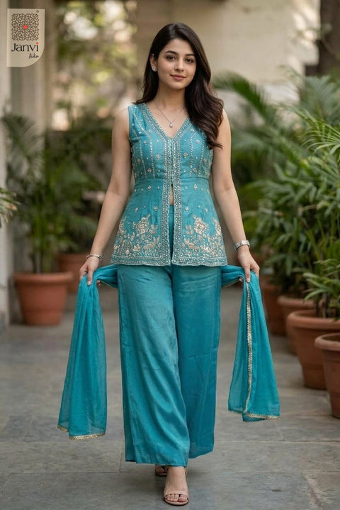 Blue Hour Festive Sharara