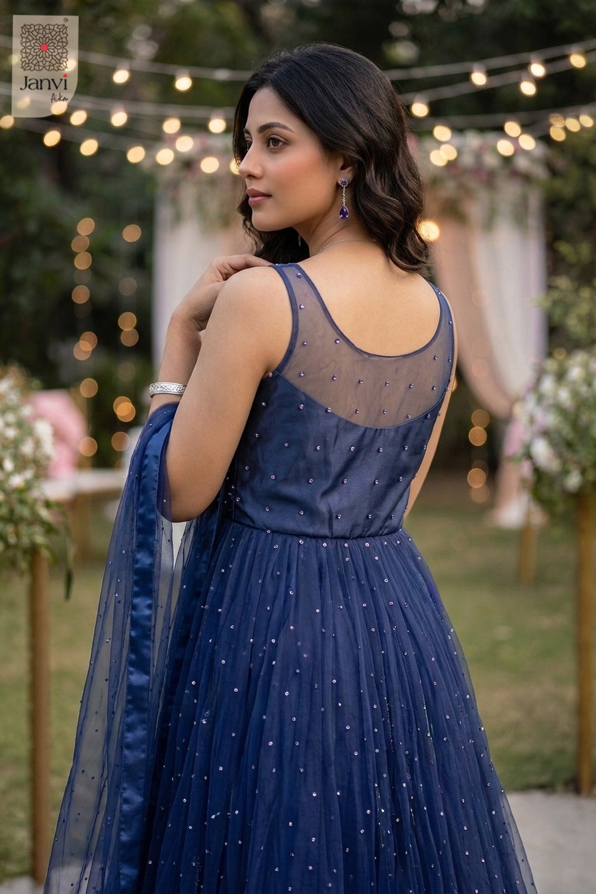 Celeste Spark Long Gown