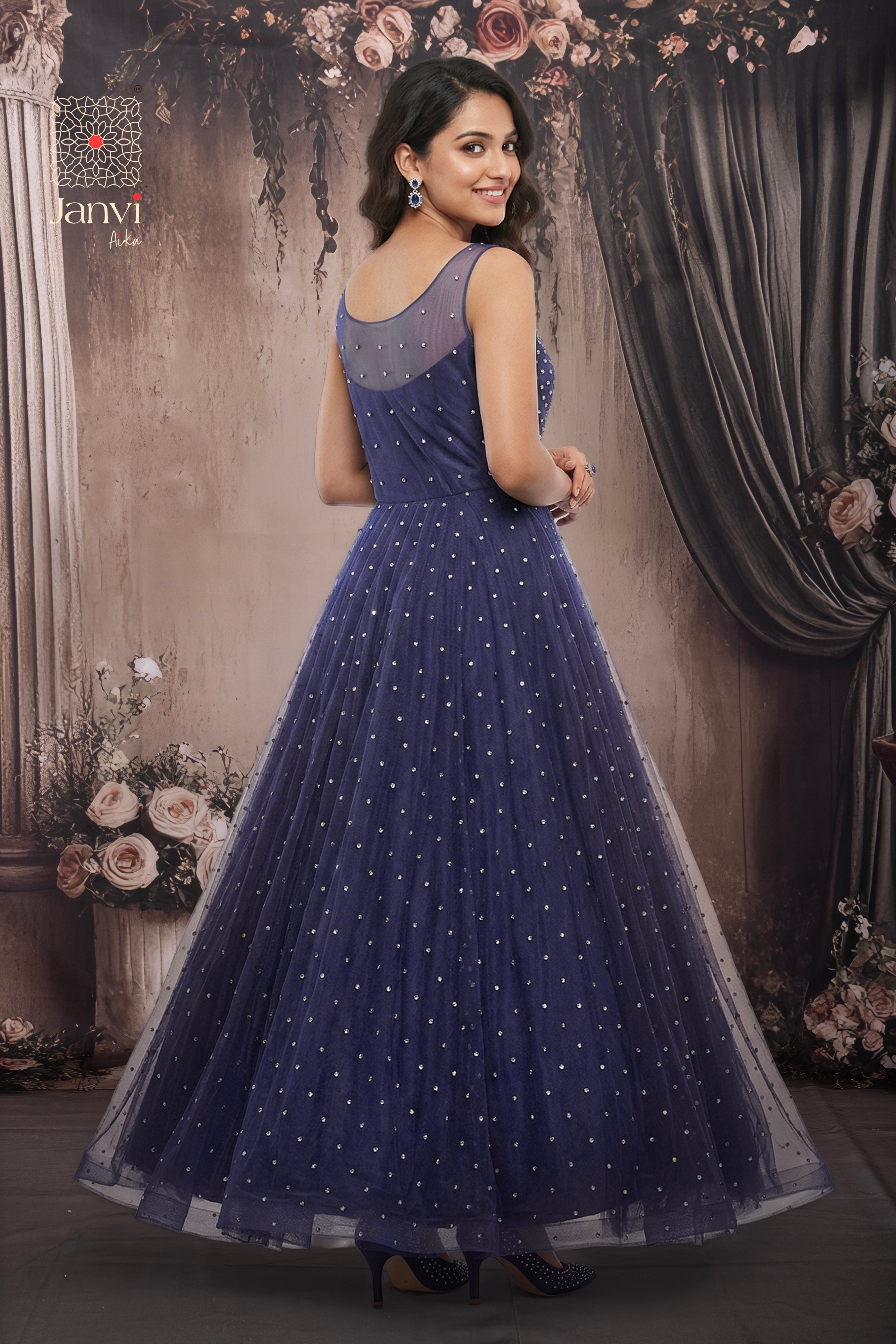 Celeste Spark Long Gown