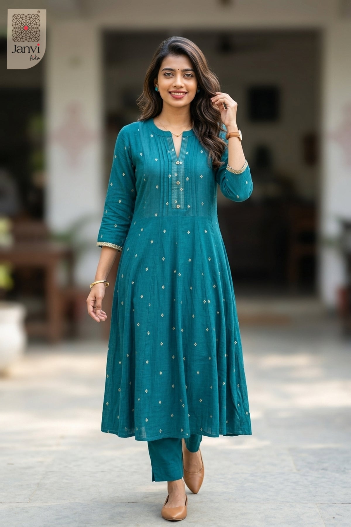 Dainty Dots Teal