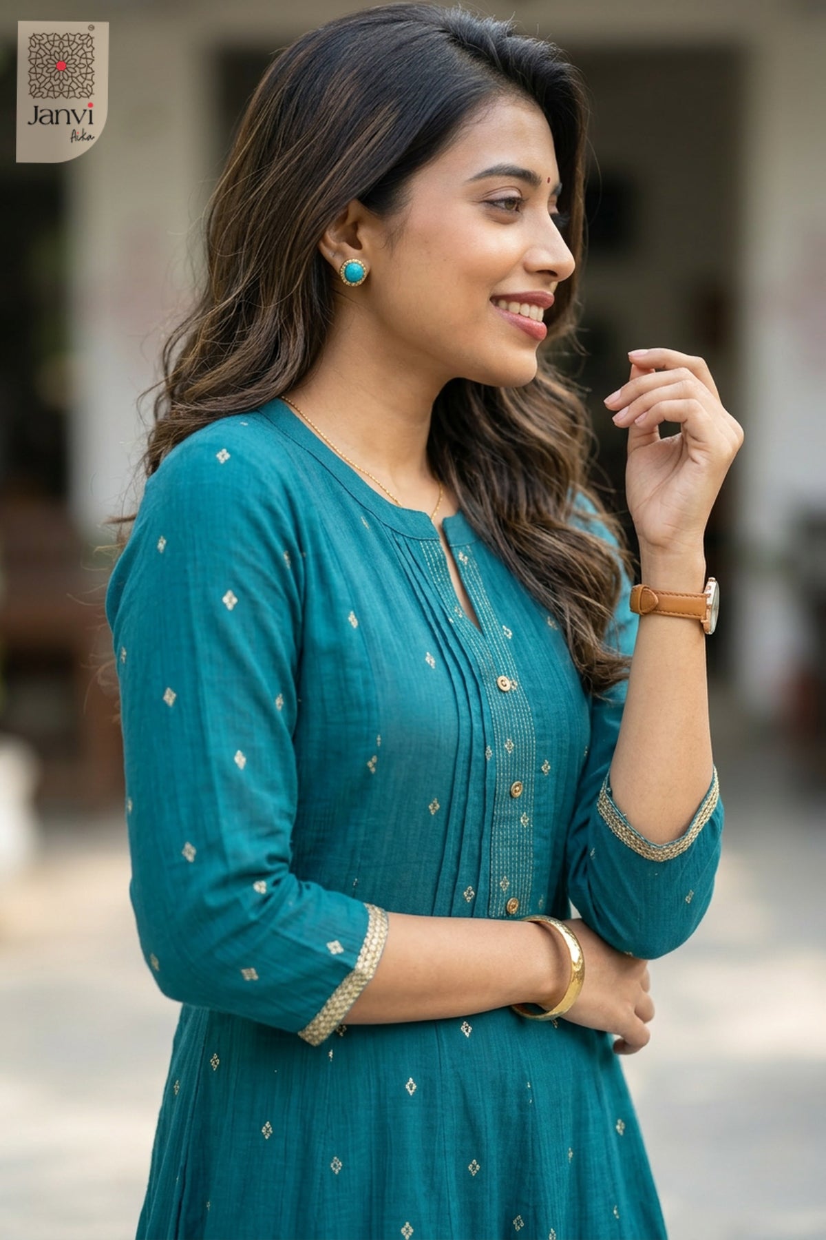 Dainty Dots Teal