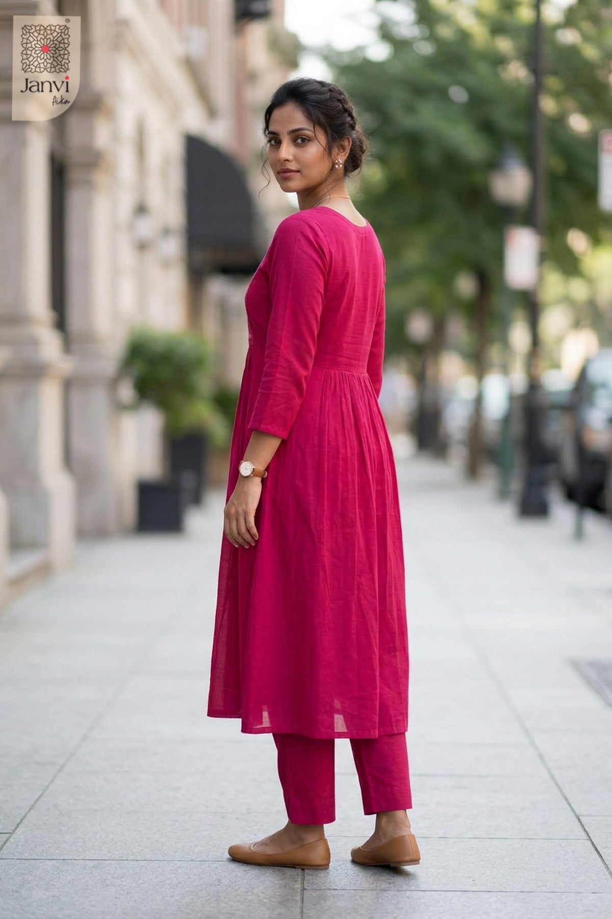Fuchsia Grace Top