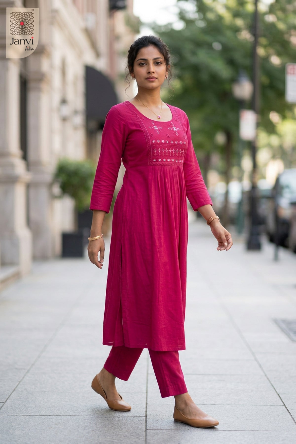 Fuchsia Grace Top
