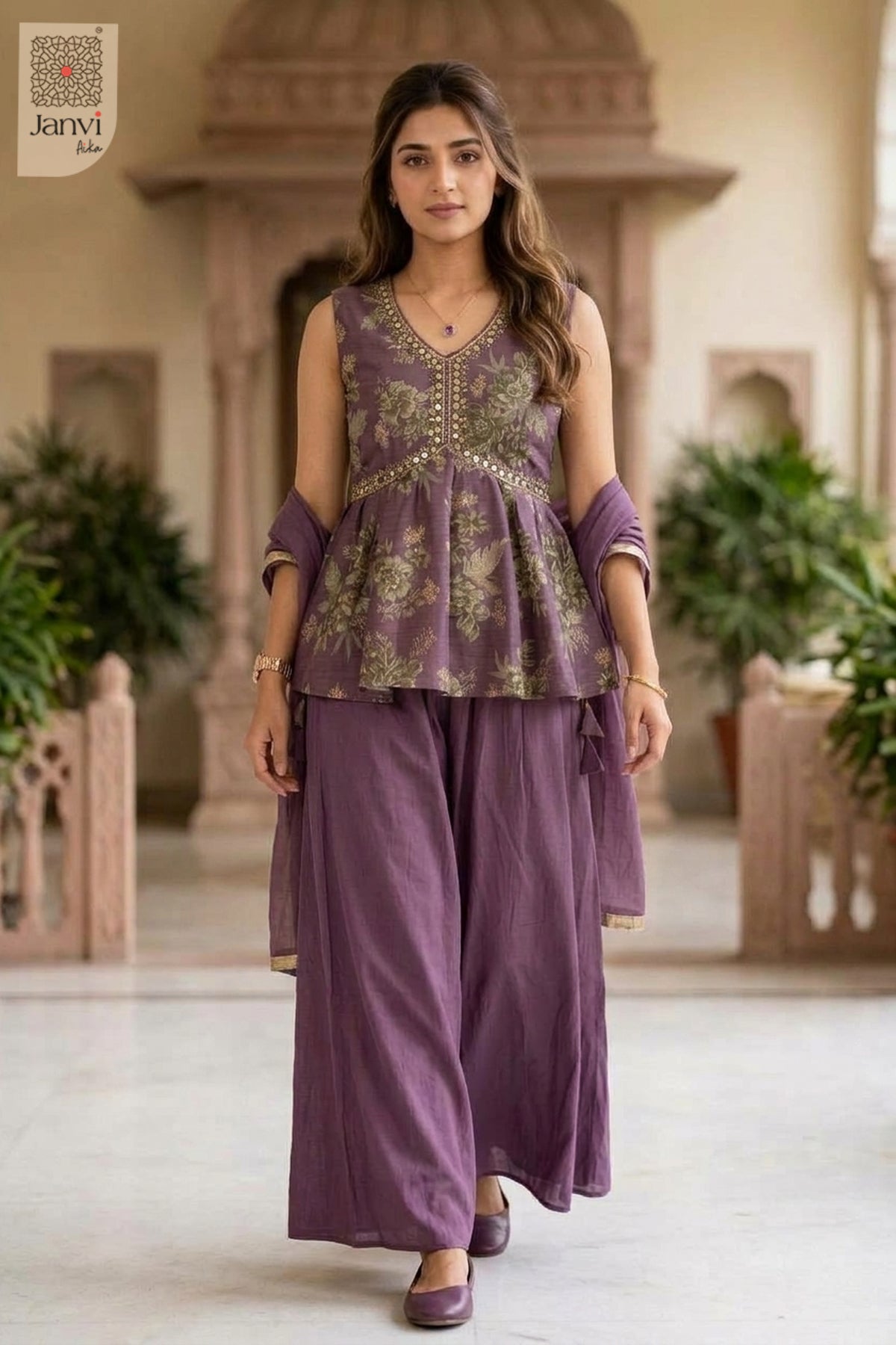 Garden Glow Party Wear