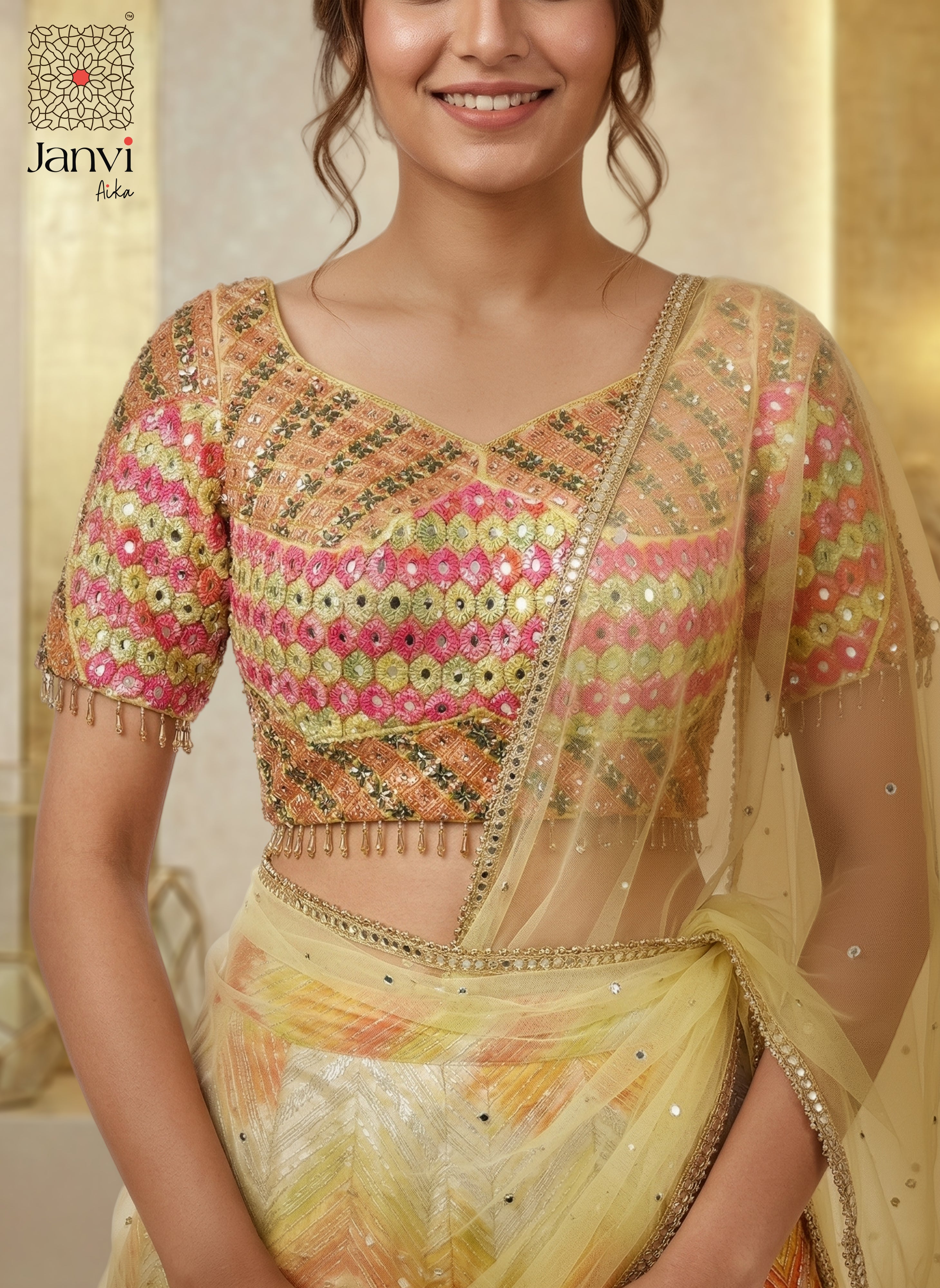 Haldi Haze Lehenga Set